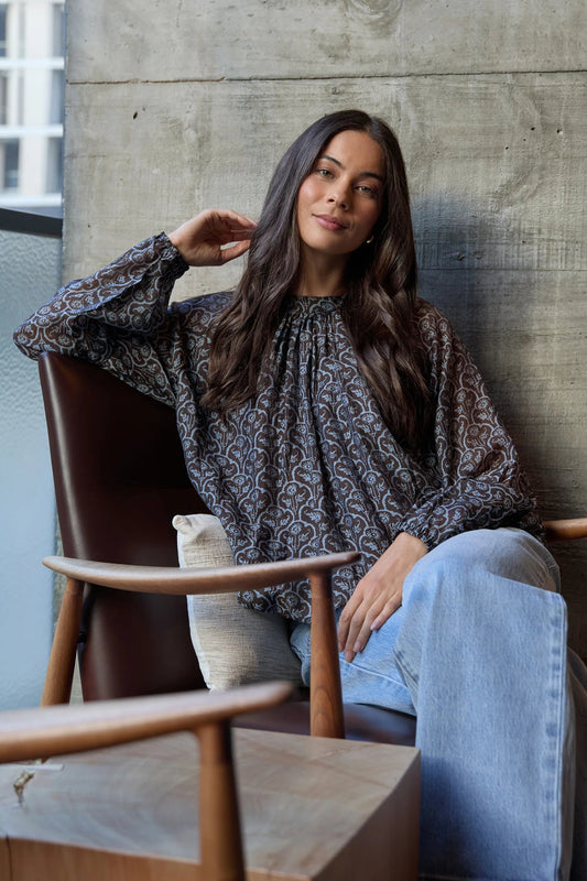 STELLA + GEMMA LOU BLOUSE - CAFFELUNE - THE VOGUE STORE