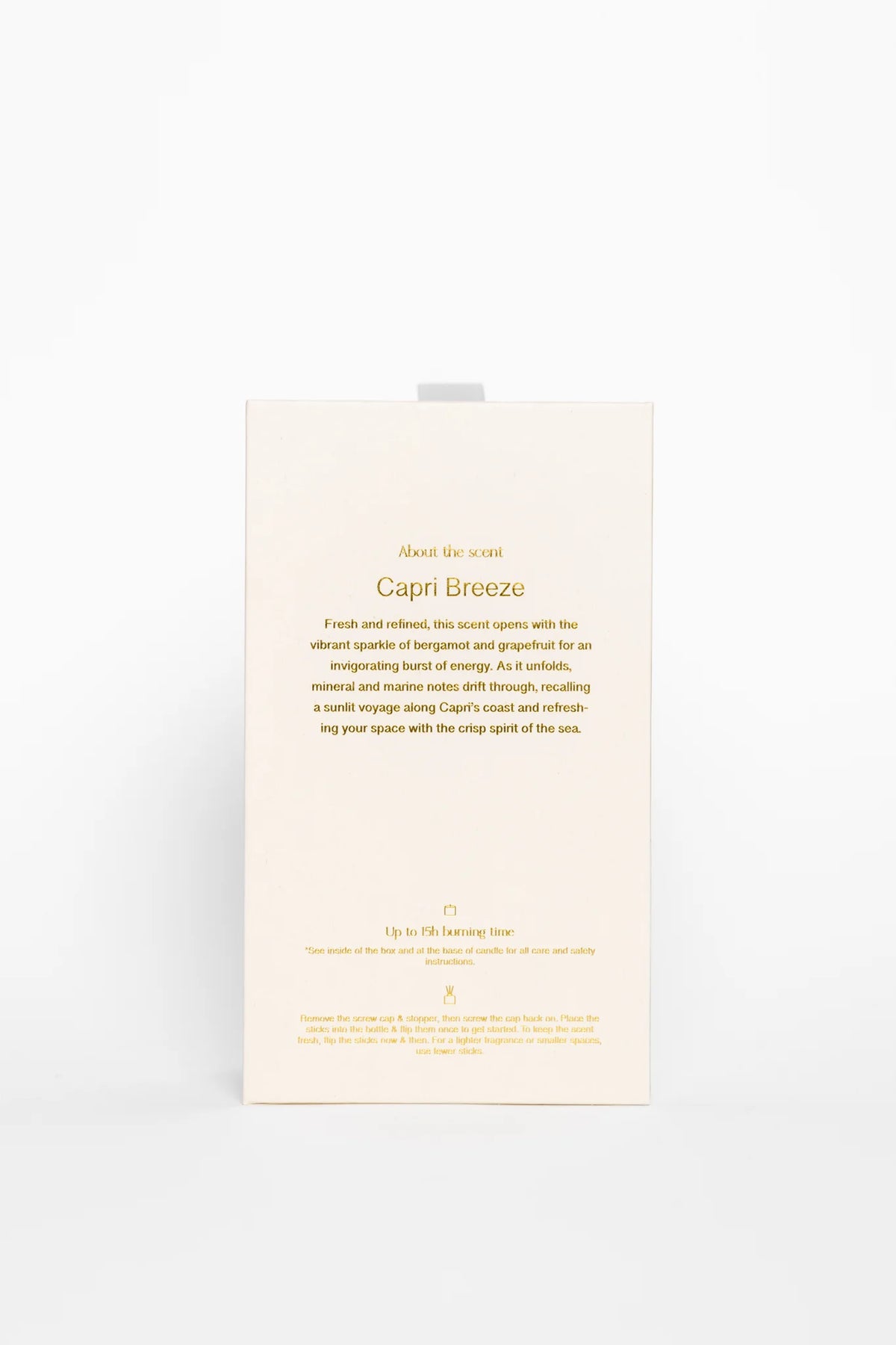WILLOW & MAE CAPRI BREEZE IVORY 70G CANDLE + 50ML DIFFUSER SET - THE VOGUE STORE