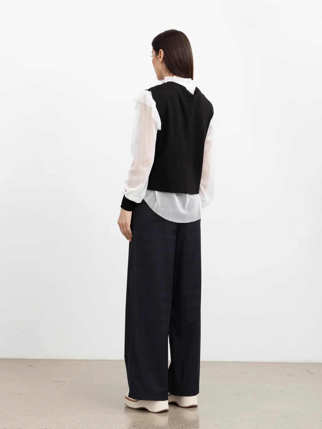 STYLE XLAB X VEST - BLACK - THE VOGUE STORE