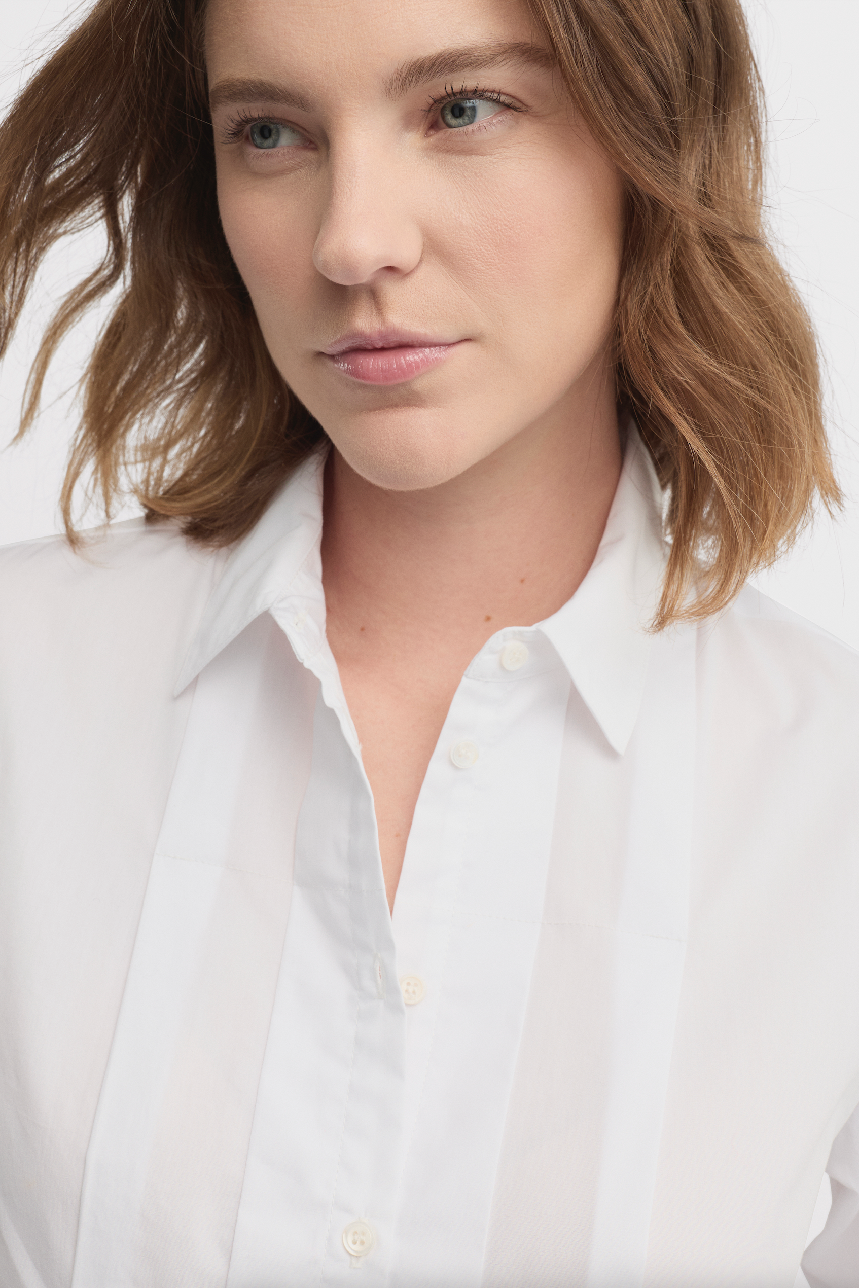 YARRA TRAIL VERDANT SHIRT - WHITE - THE VOGUE STORE