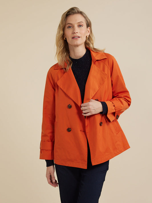 YARRA TRAIL WEEKEND JACKET - FLAME - THE VOGUE STORE