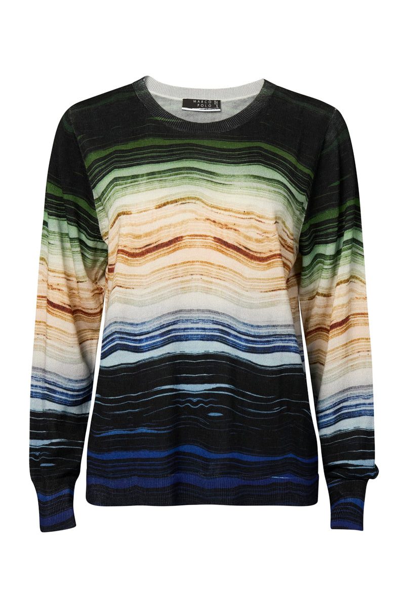MARCO POLO AFTERNOON SHADOWS KNIT - AFTERNOON SHADOWS - THE VOGUE STORE