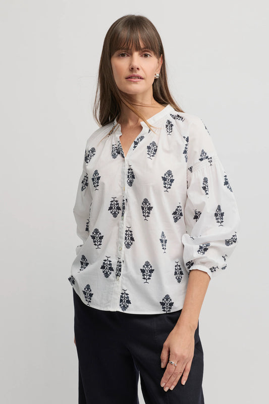 YARRA TRAIL BALMY SHIRT - BALMY PRINT - THE VOGUE STORE