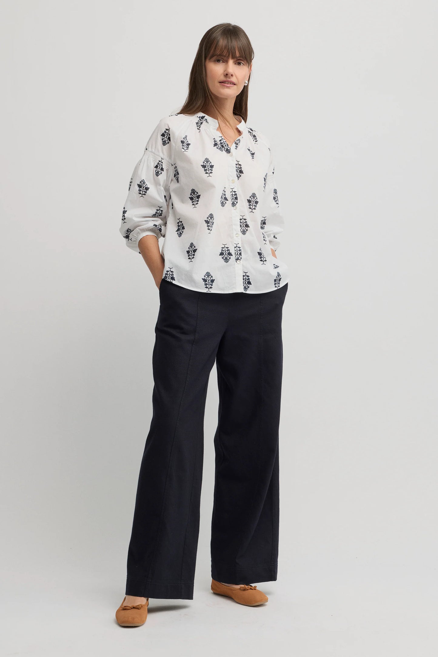 YARRA TRAIL BALMY SHIRT - BALMY PRINT - THE VOGUE STORE