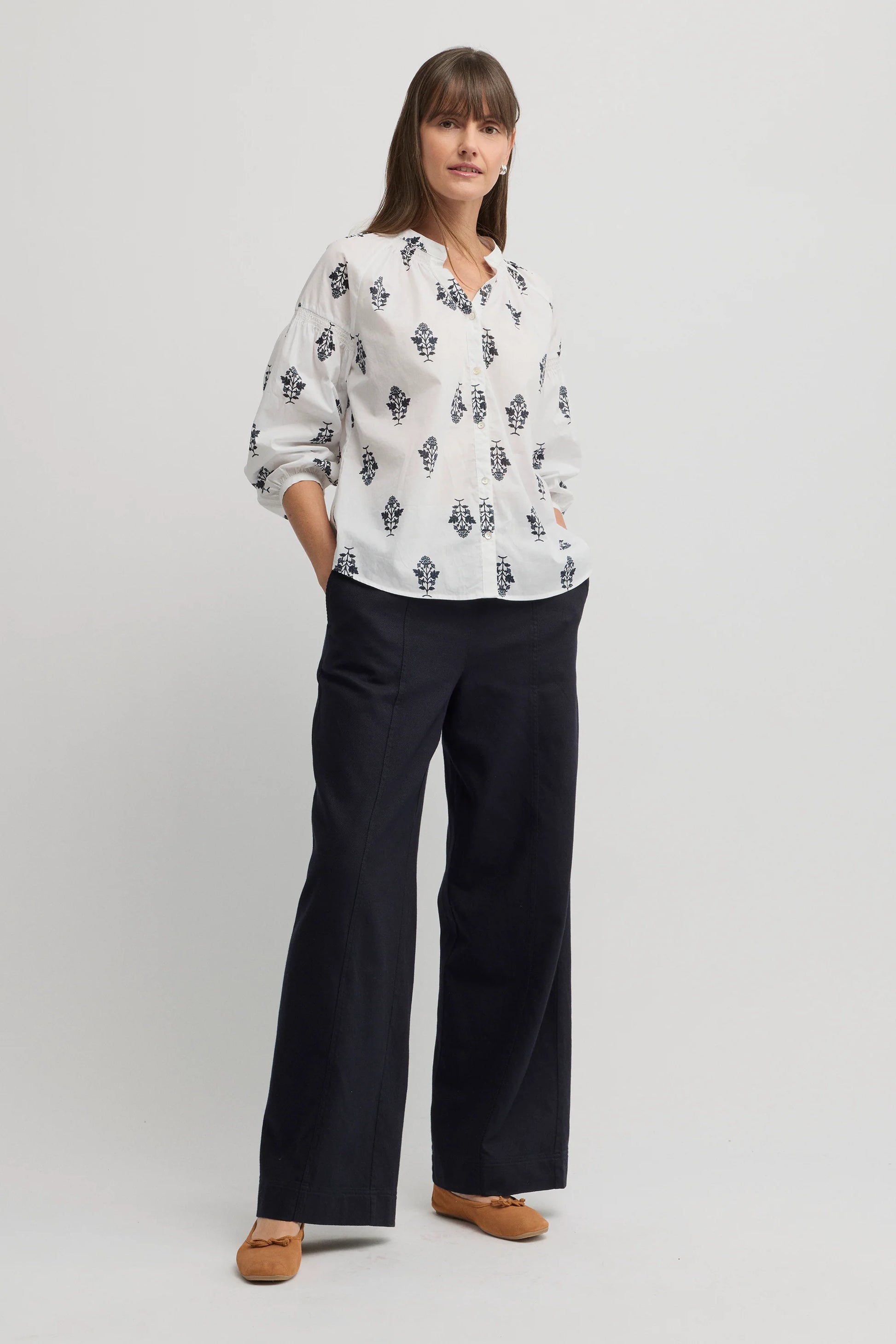 YARRA TRAIL BALMY SHIRT - BALMY PRINT - THE VOGUE STORE