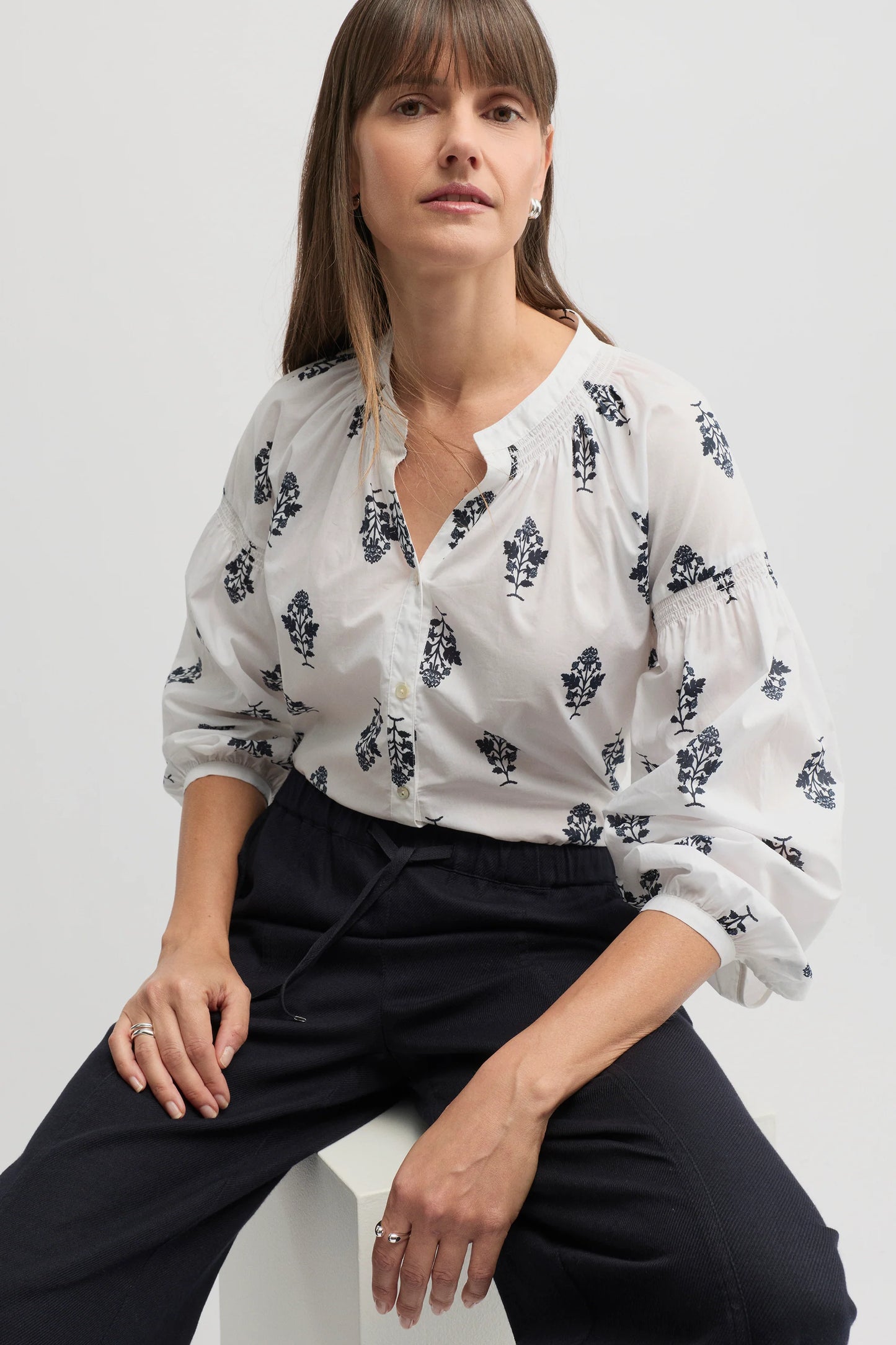 YARRA TRAIL BALMY SHIRT - BALMY PRINT - THE VOGUE STORE