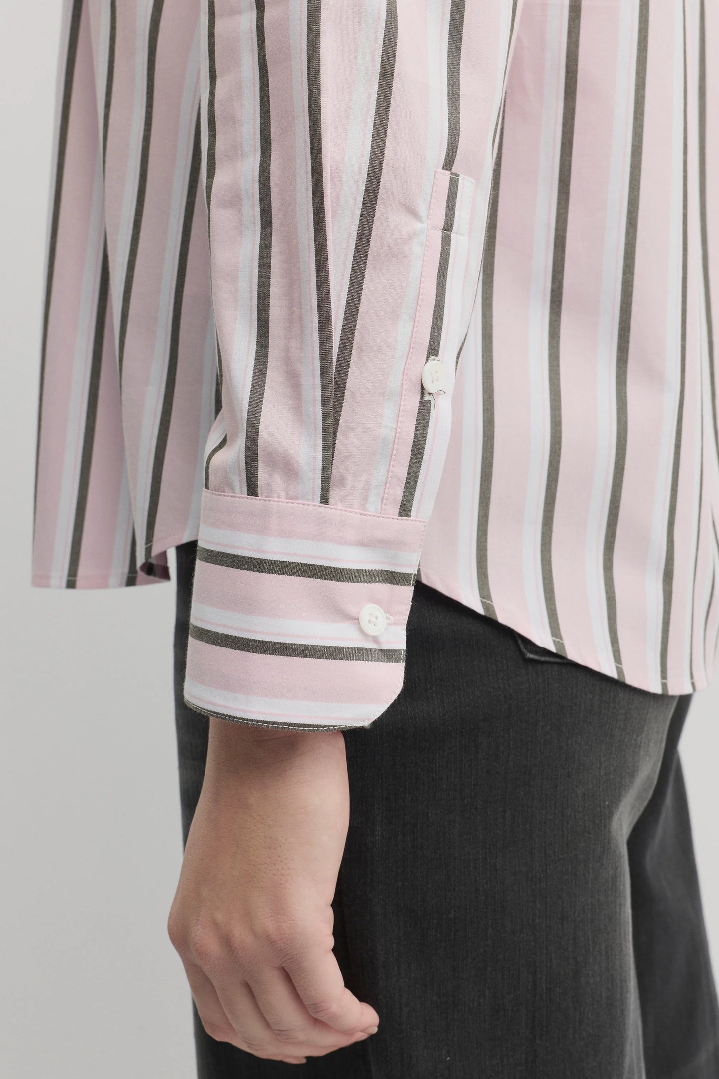 YARRA TRAIL BROADWAY SHIRT - PETAL/LODEN - THE VOGUE STORE