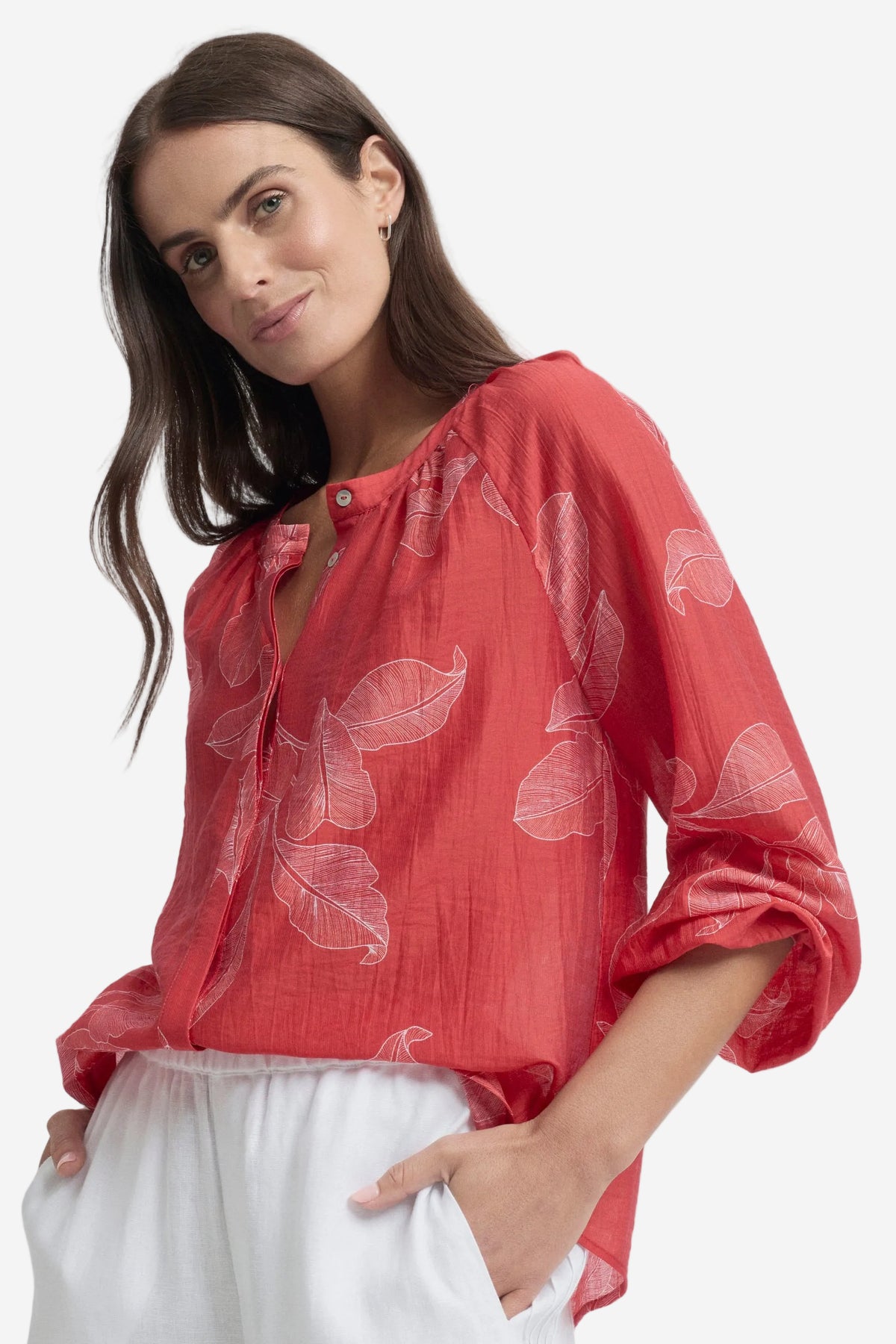 YARRA TRAIL ROSELLA BLOUSE - ROSELLA - THE VOGUE STORE