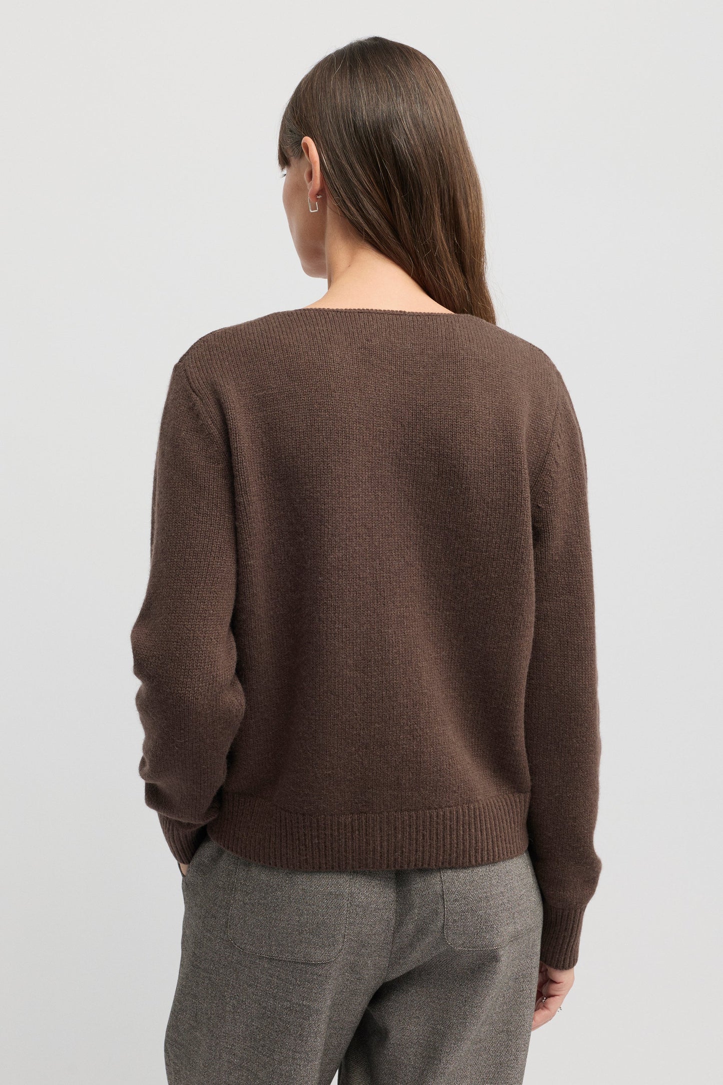 YARRA TRAIL CENTOSA CARDI - TRUFFLE - THE VOGUE STORE