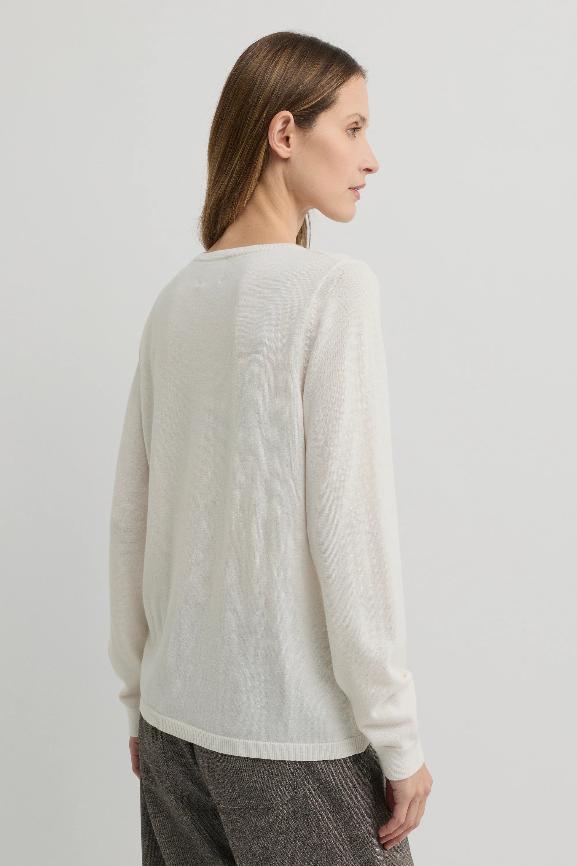 YARRA TRAIL VILLA KNIT - ECRU - THE VOGUE STORE