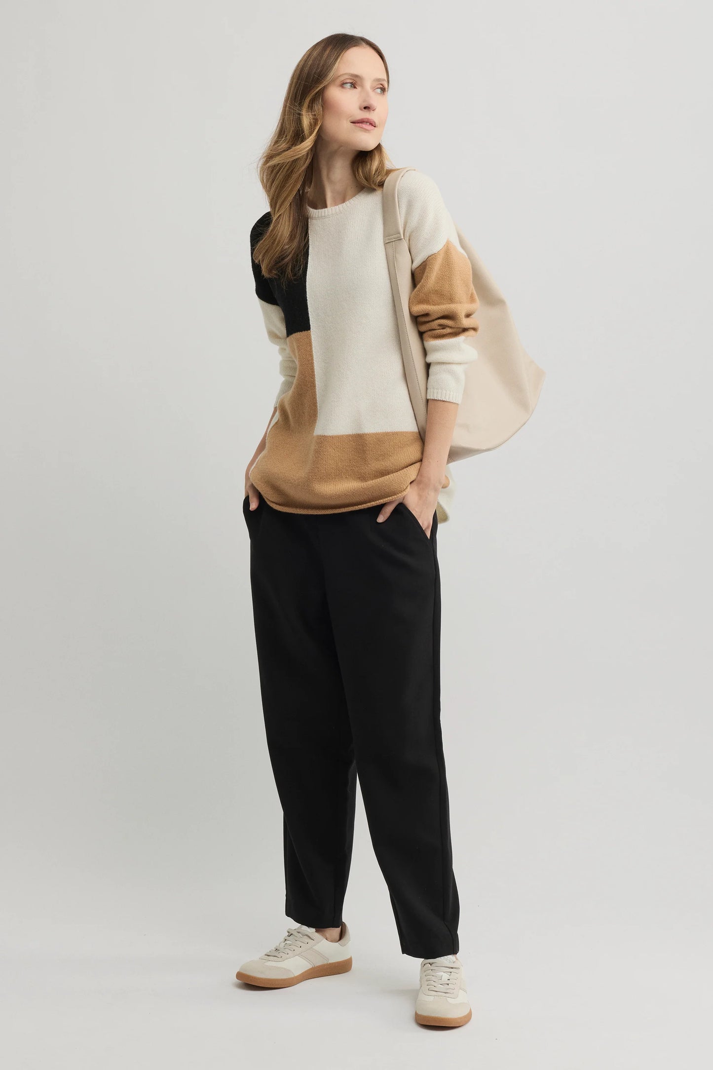YARRA TRAIL TWANY PANT - BLACK - THE VOGUE STORE