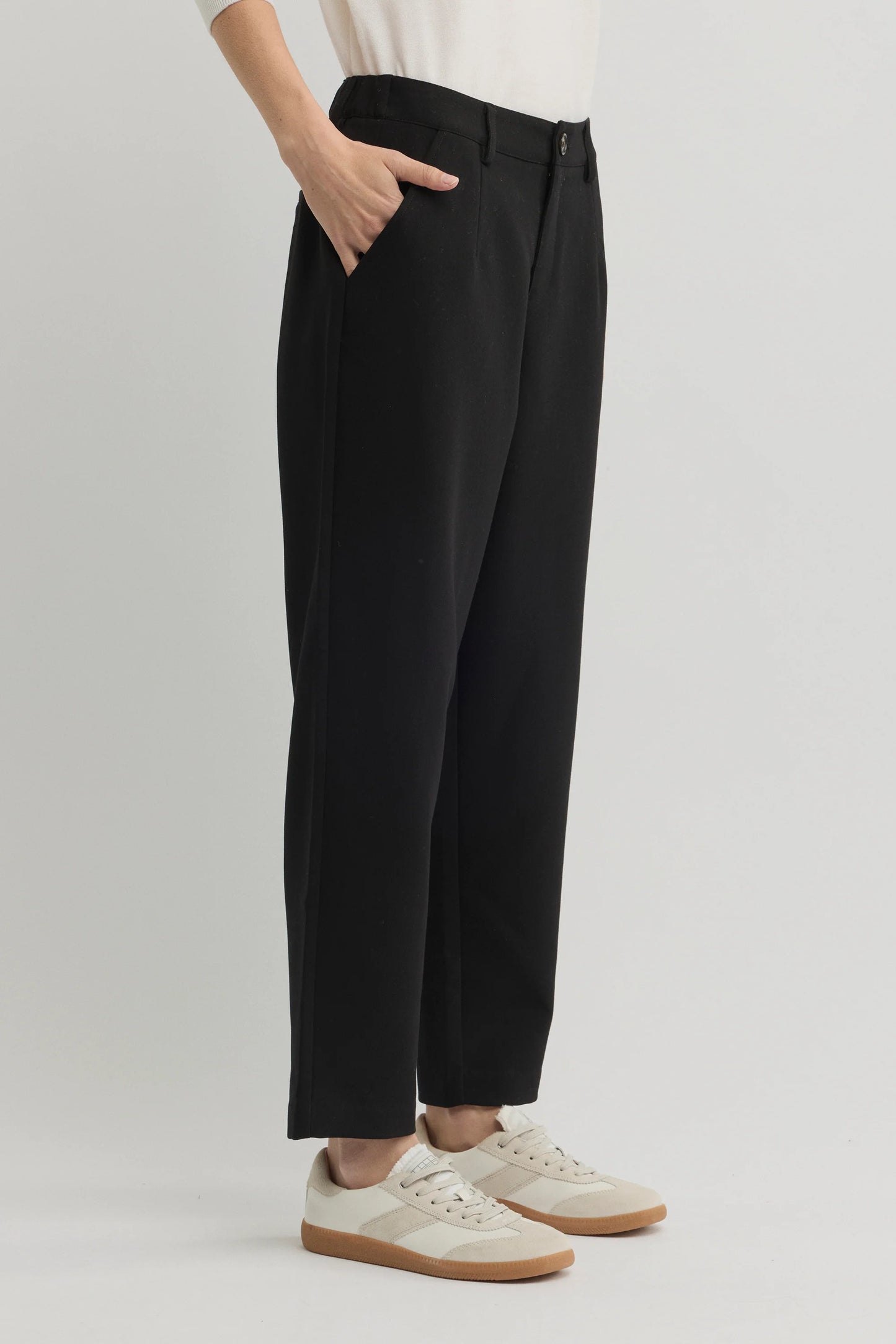 YARRA TRAIL TWANY PANT - BLACK - THE VOGUE STORE