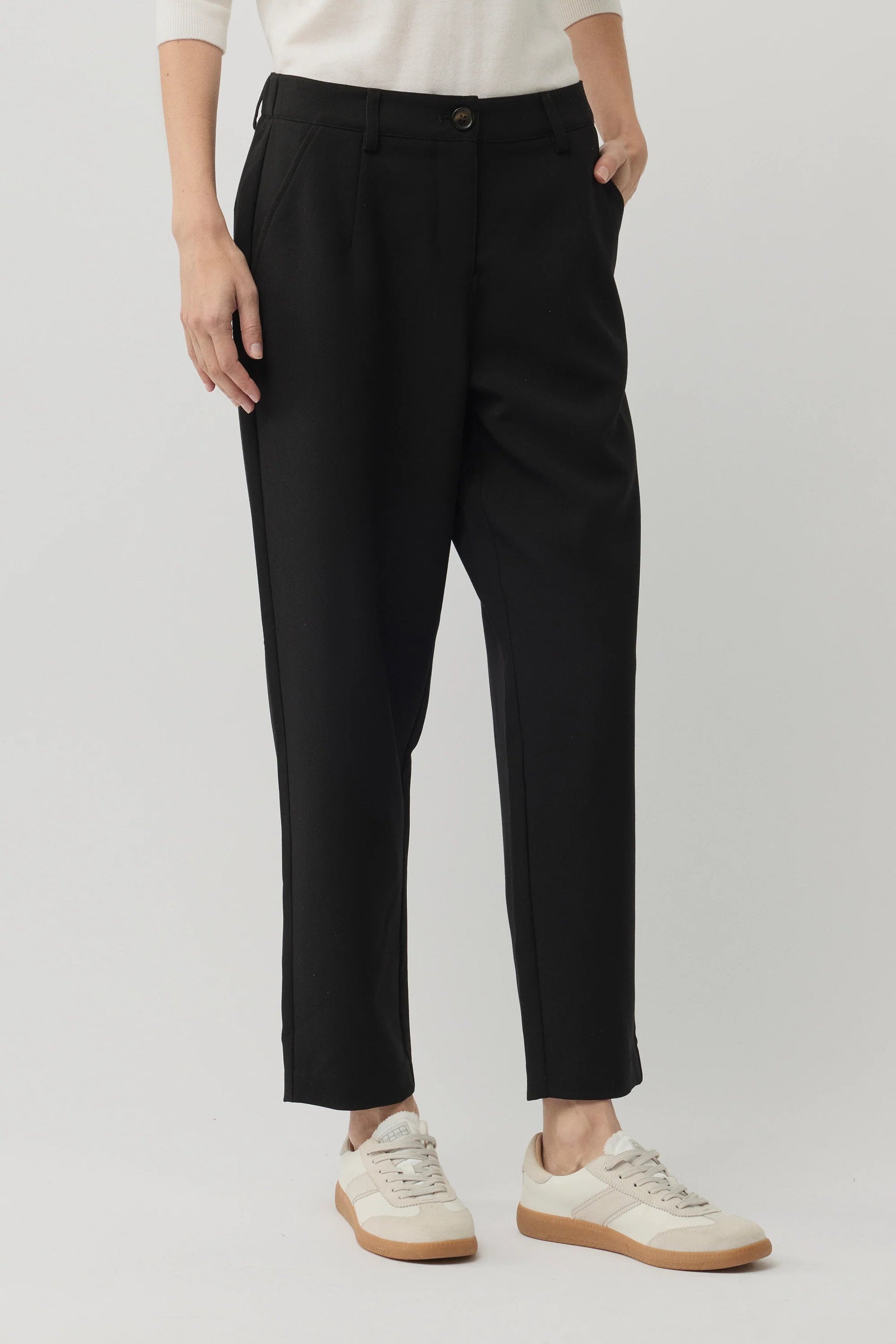 YARRA TRAIL TWANY PANT - BLACK - THE VOGUE STORE