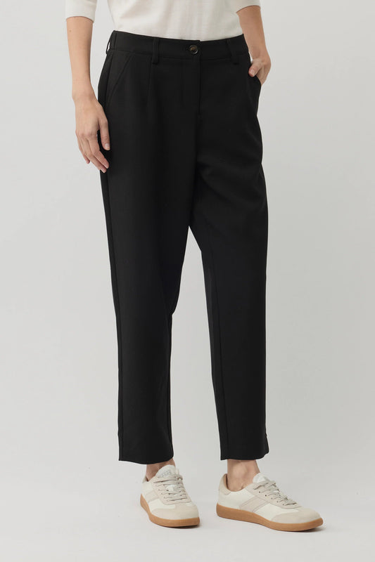 YARRA TRAIL TWANY PANT - BLACK - THE VOGUE STORE
