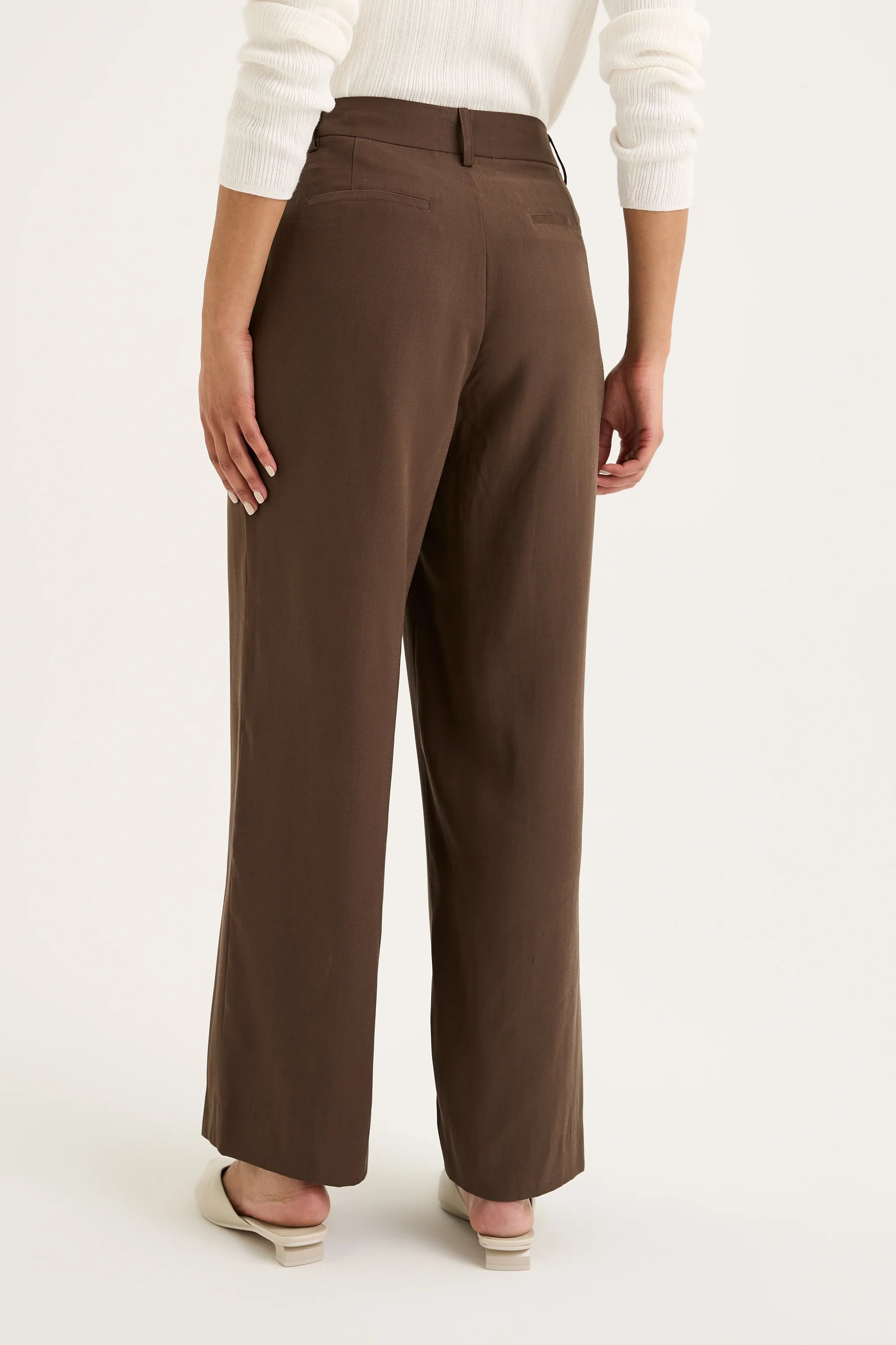 YARRA TRAIL VINEYARD PANT - CACAO - THE VOGUE STORE