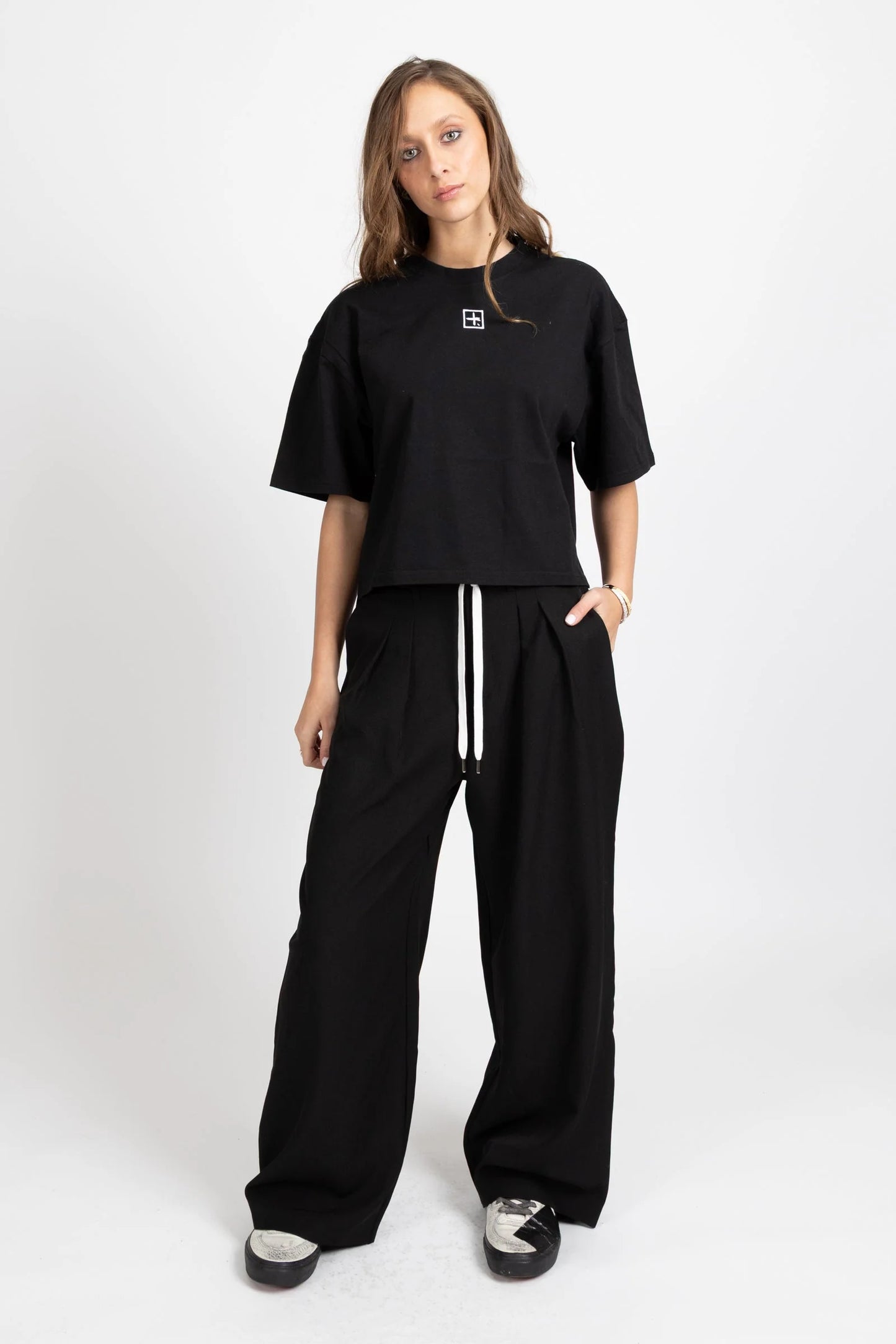 FEDERATION YESTERDAY TEE CUBE - BLACK - THE VOGUE STORE