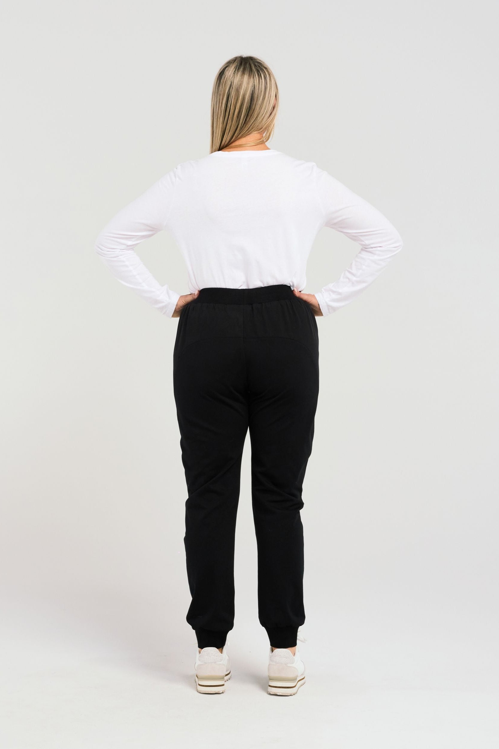 ZAFINA ALICE PANT - BLACK - THE VOGUE STORE