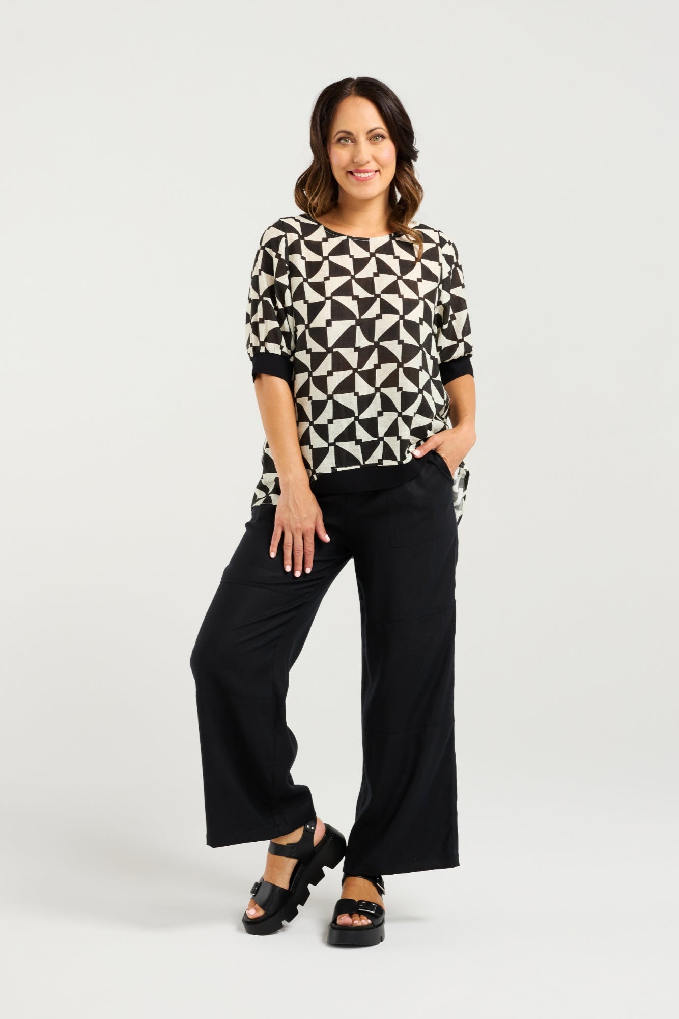 ZAFINA HAVANA TOP - WINDMILL - THE VOGUE STORE