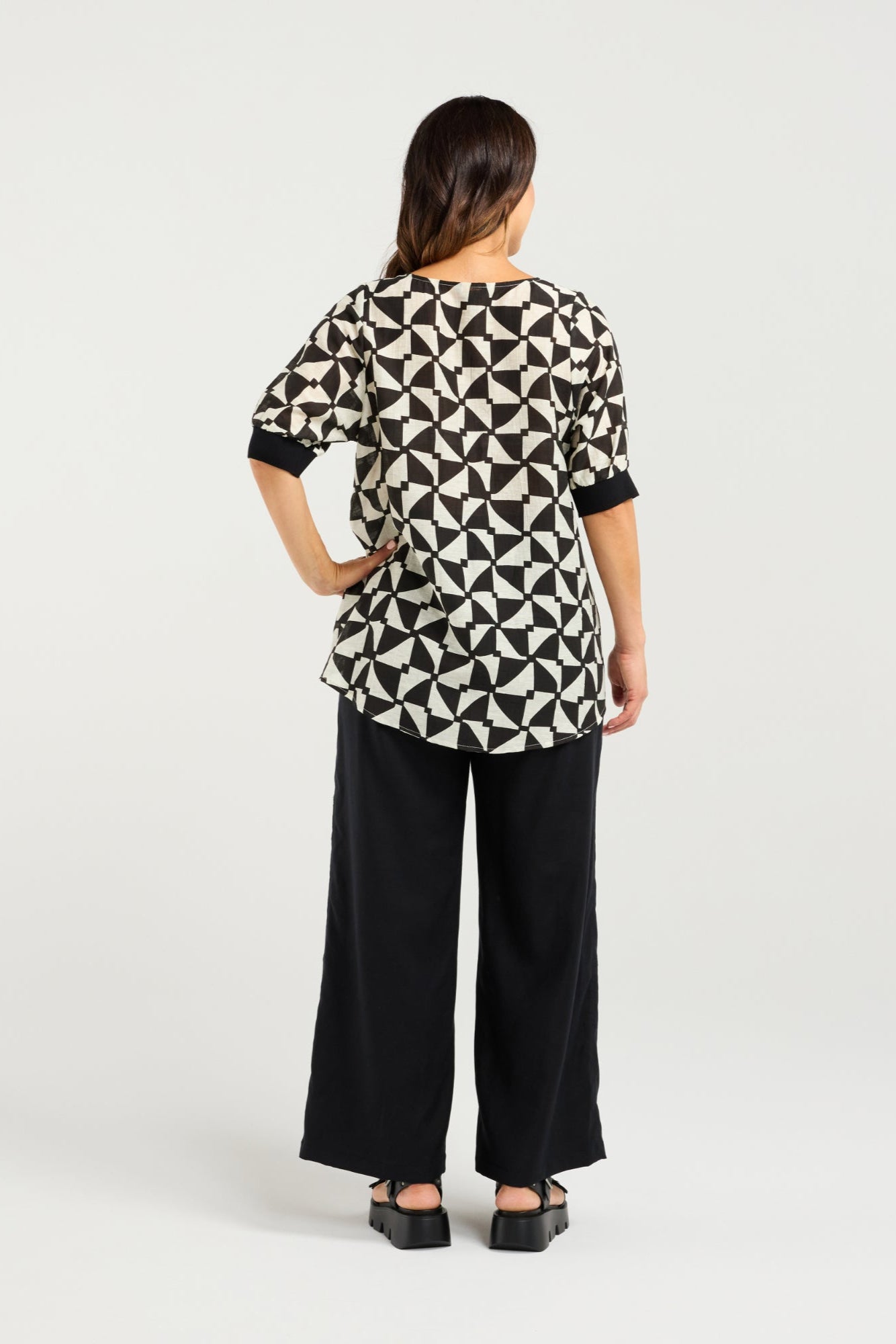 ZAFINA HAVANA TOP - WINDMILL - THE VOGUE STORE