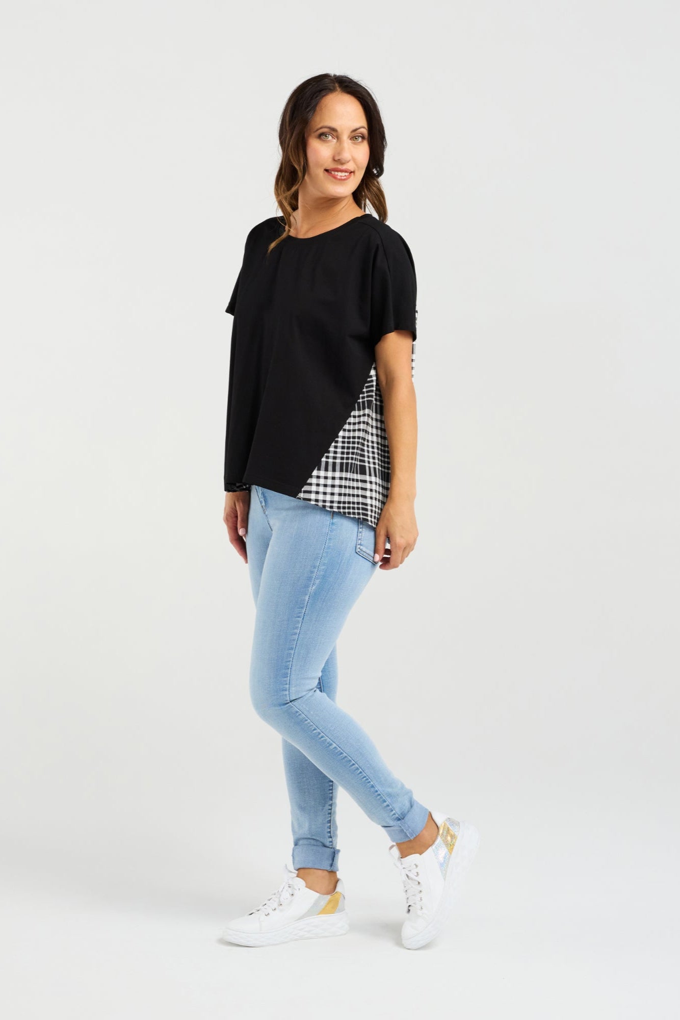 ZAFINA ALICE TOP - BLACK - THE VOGUE STORE