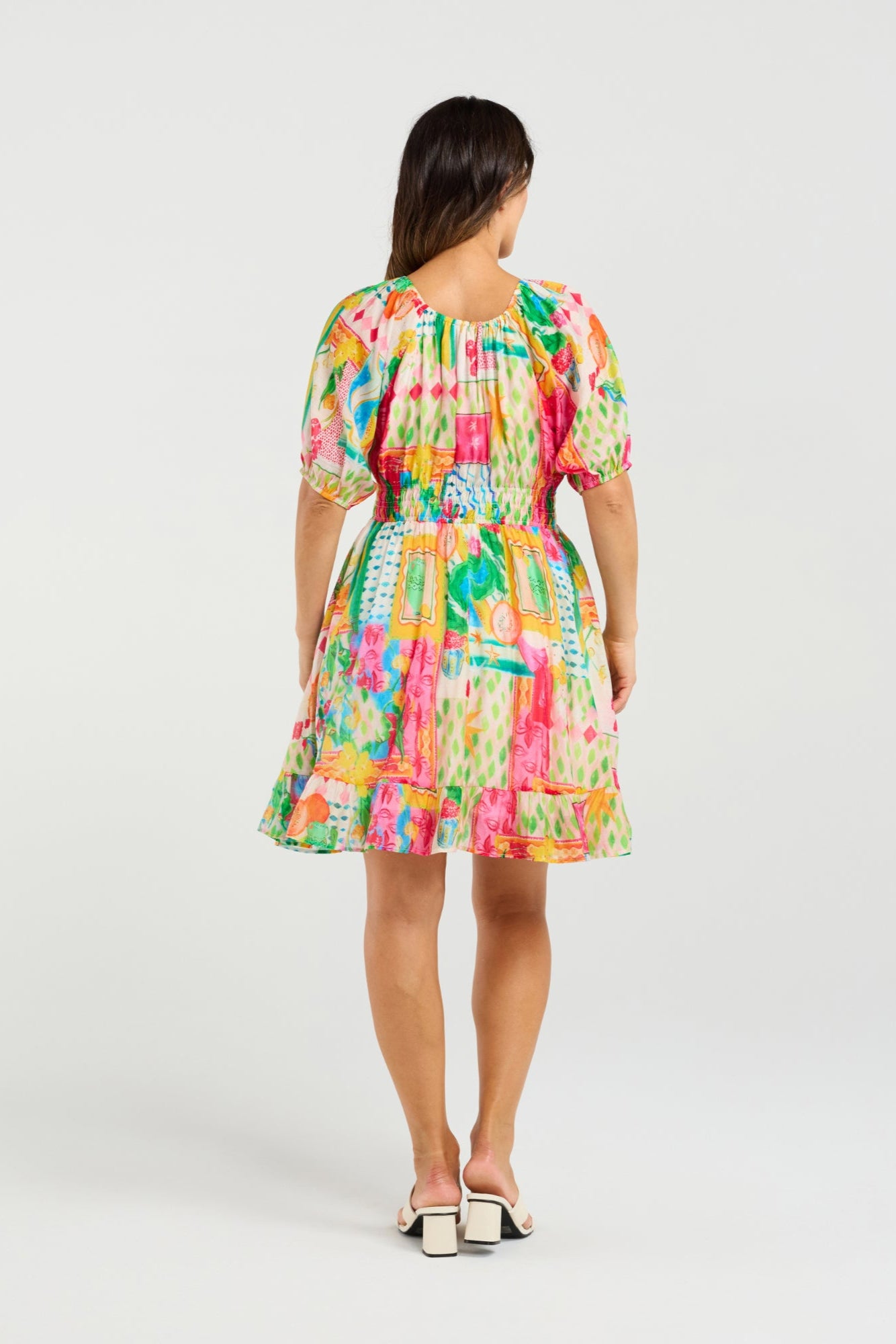 ZAFINA ROWEN DRESS - RADIANT - THE VOGUE STORE