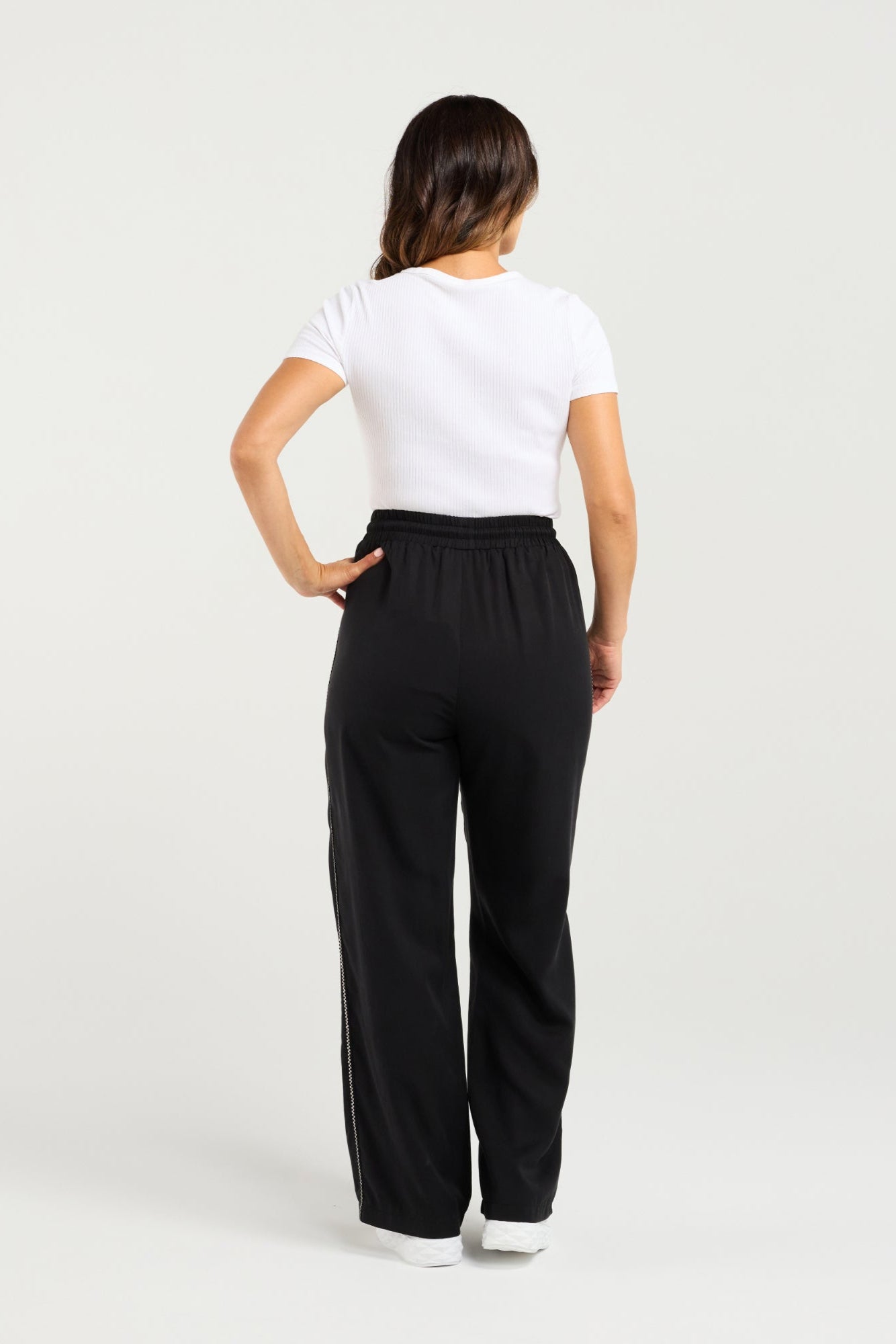 ZAFINA POLLY PANT - BLACK - THE VOGUE STORE