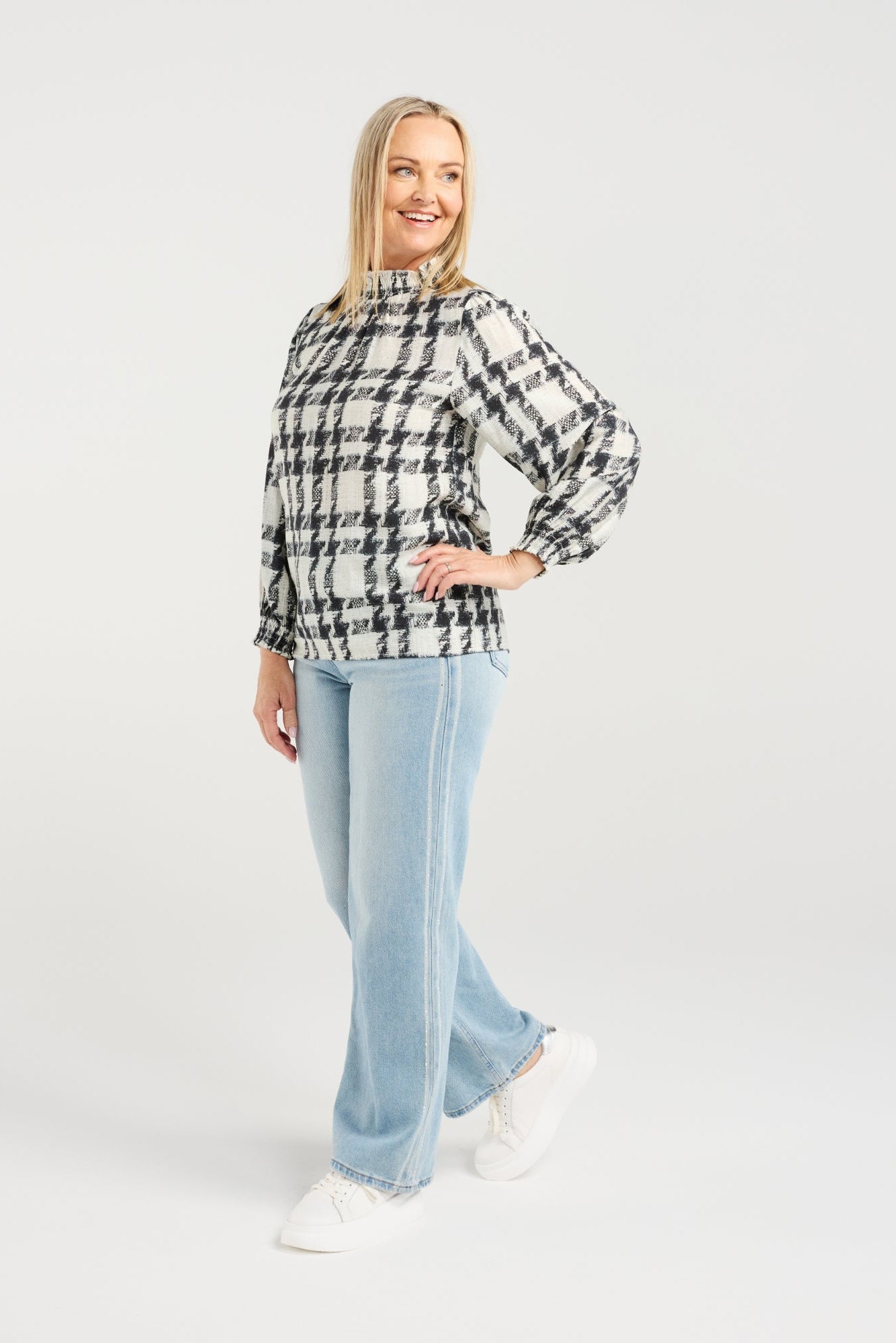 ZAFINA IRENE TOP - STITCH - THE VOGUE STORE