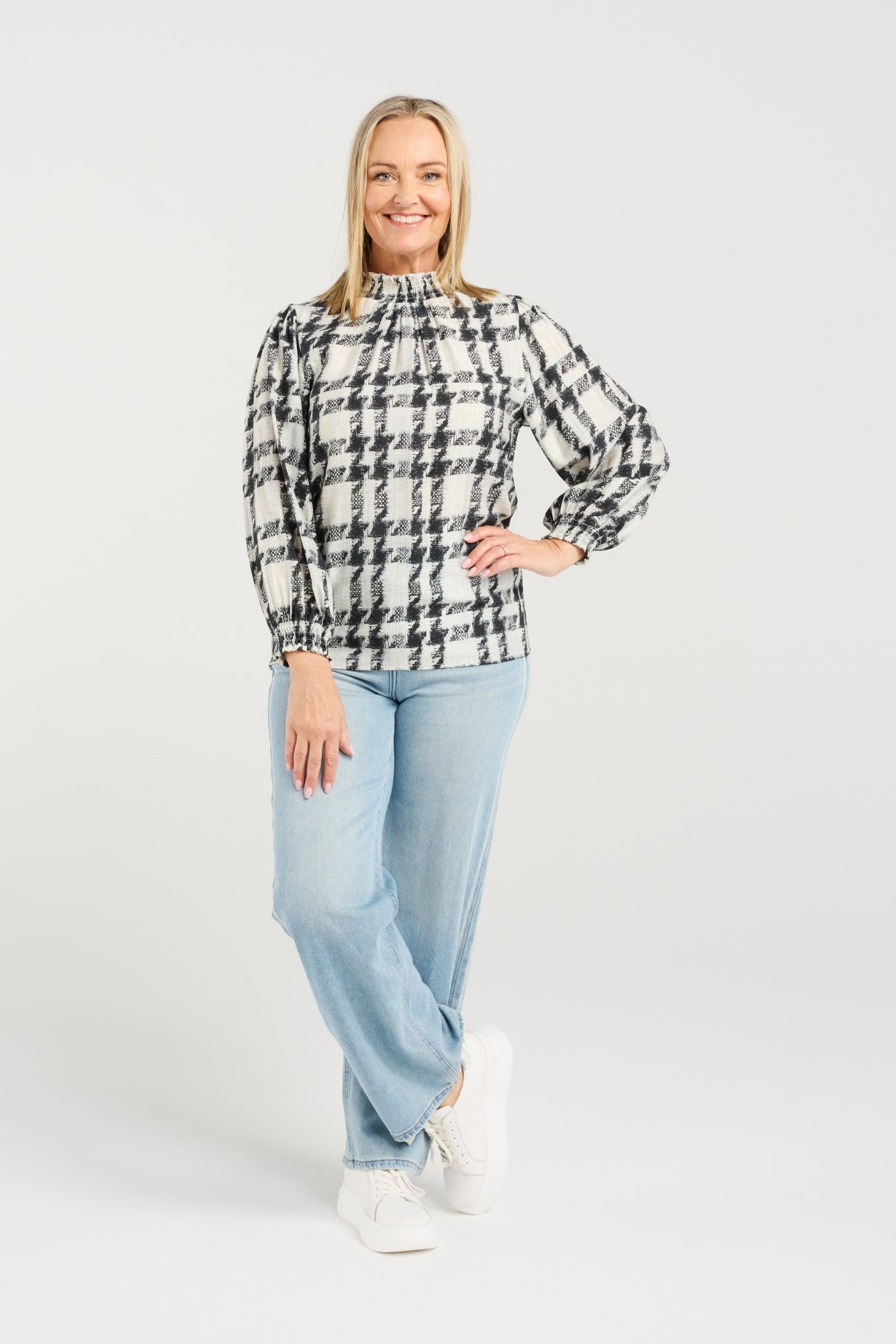 ZAFINA IRENE TOP - STITCH - THE VOGUE STORE
