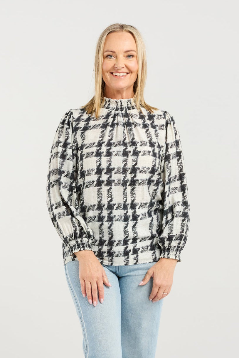 ZAFINA IRENE TOP - STITCH - THE VOGUE STORE