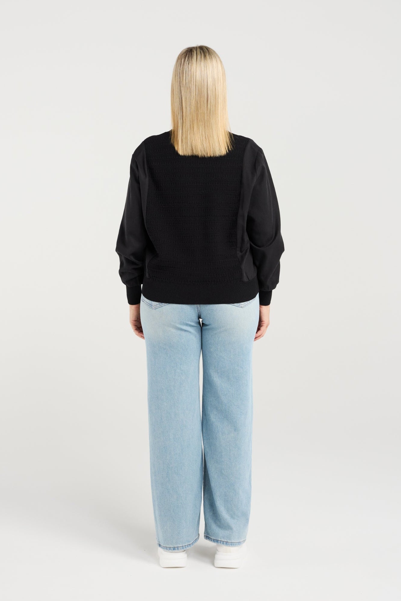 ZAFINA DAPHNE TOP - BLACK - THE VOGUE STORE