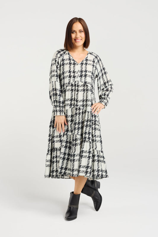 ZAFINA SABRINA DRESS - STITCH - THE VOGUE STORE