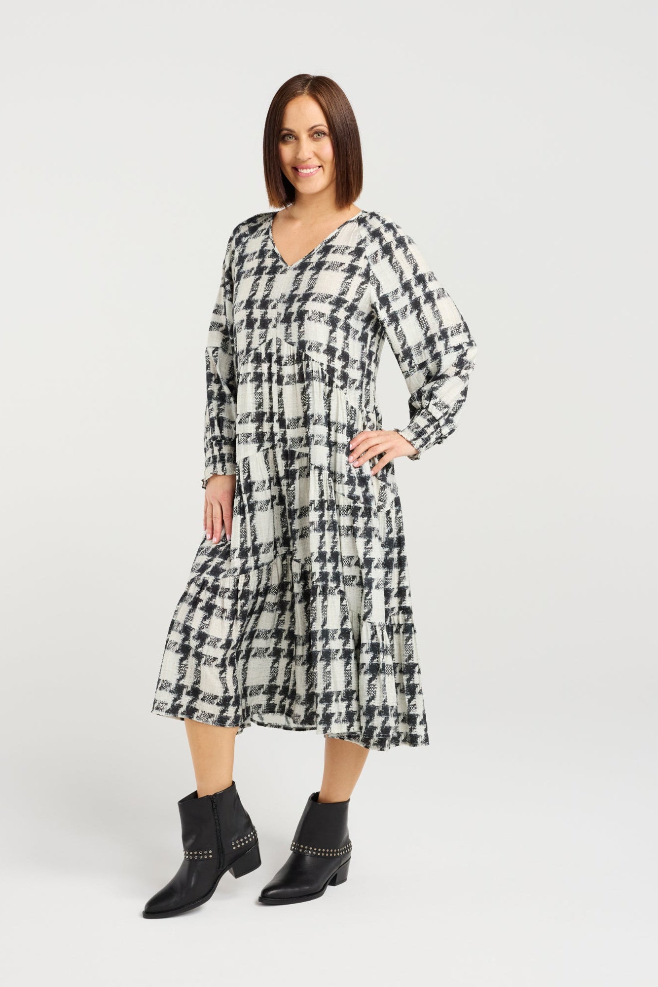 ZAFINA SABRINA DRESS - STITCH - THE VOGUE STORE