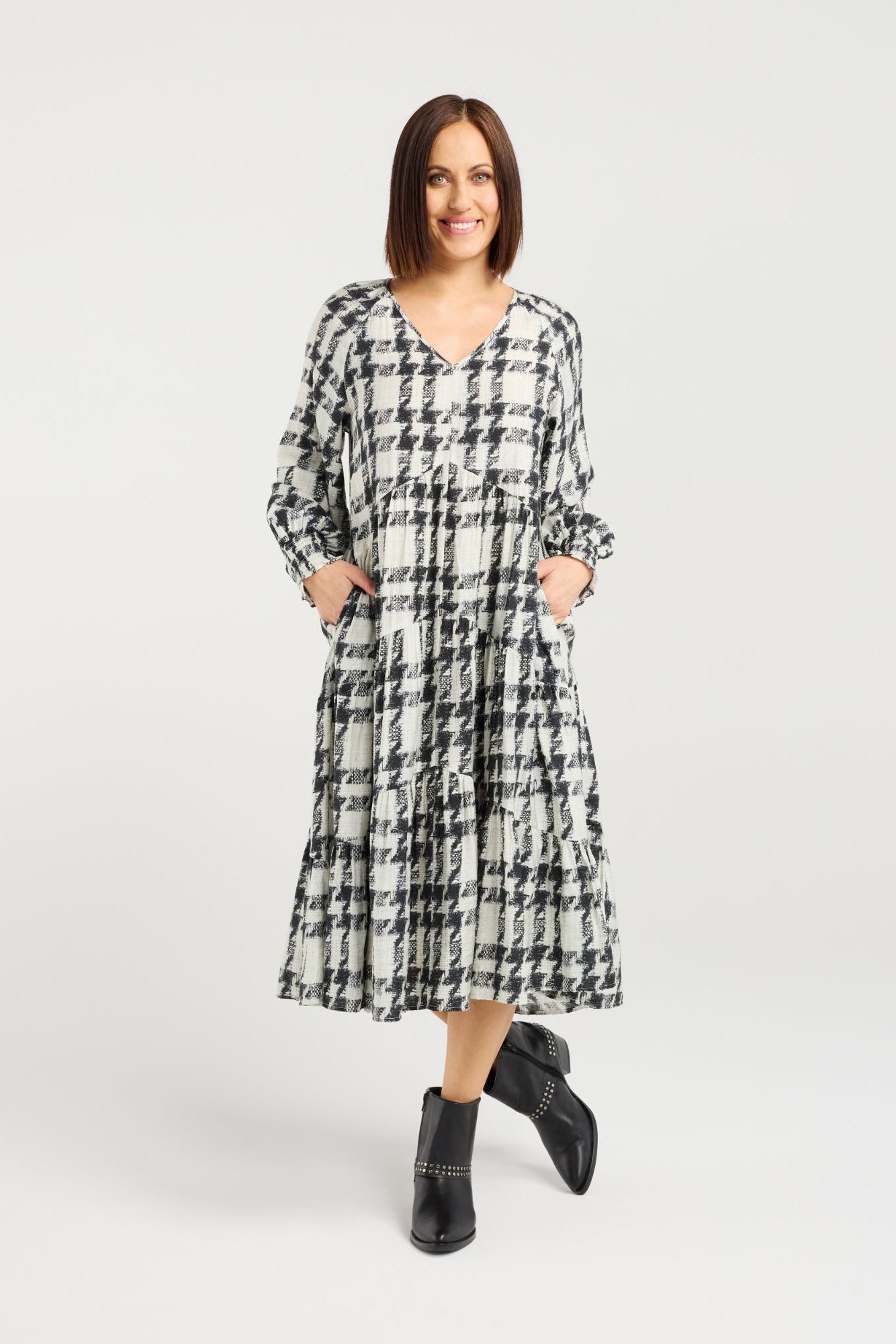 ZAFINA SABRINA DRESS - STITCH - THE VOGUE STORE