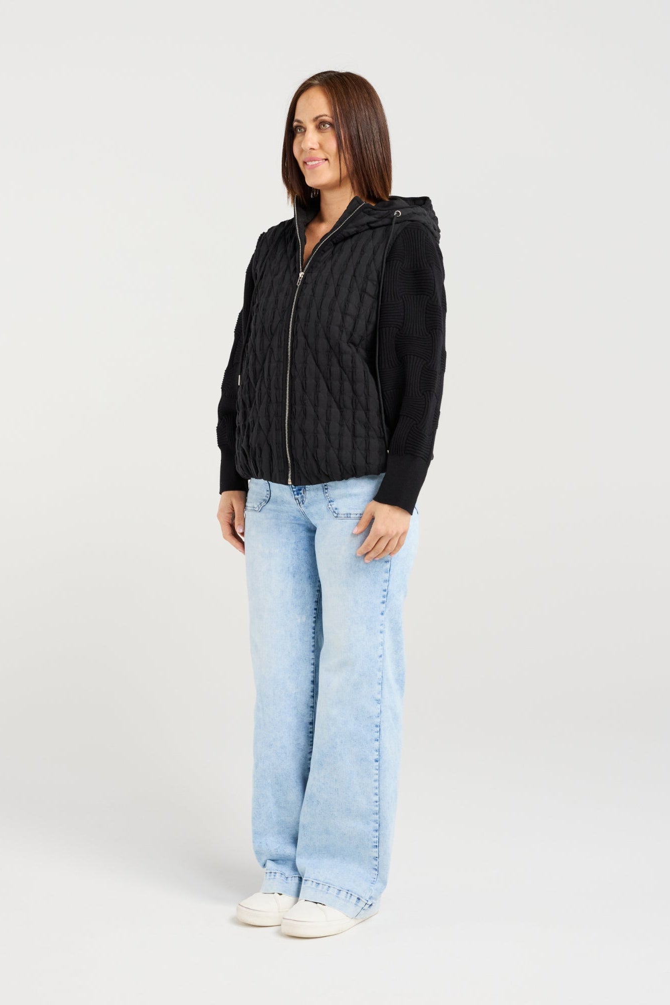 ZAFINA JOSSIE JACKET - BLACK - THE VOGUE STORE