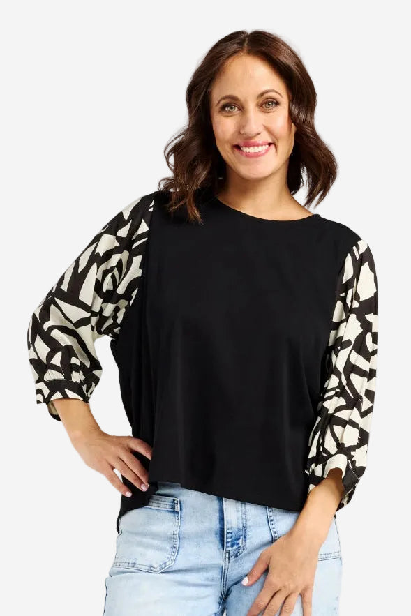 ZAFINA KIRA TOP - BOLD EDGE - THE VOGUE STORE