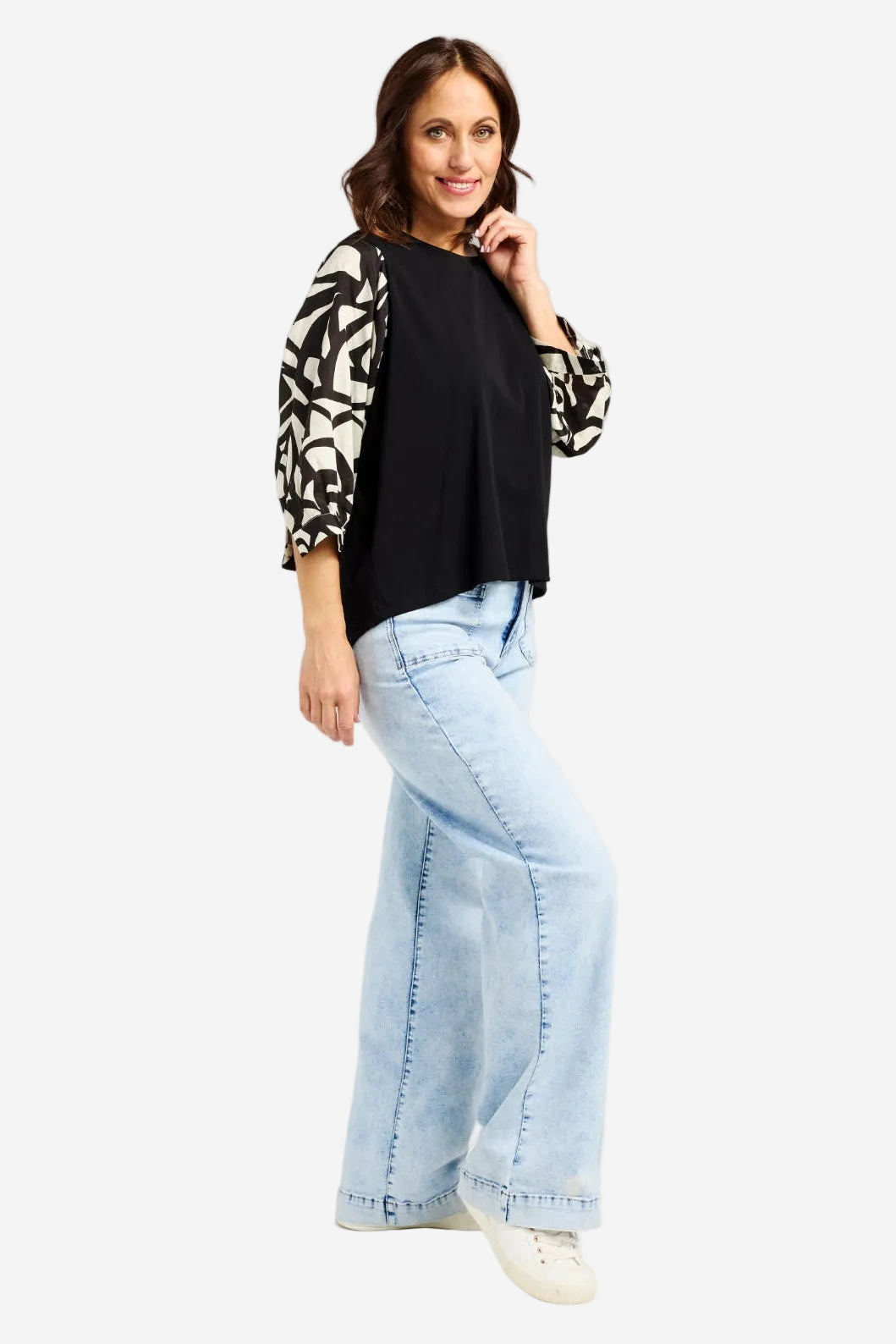 ZAFINA KIRA TOP - BOLD EDGE - THE VOGUE STORE