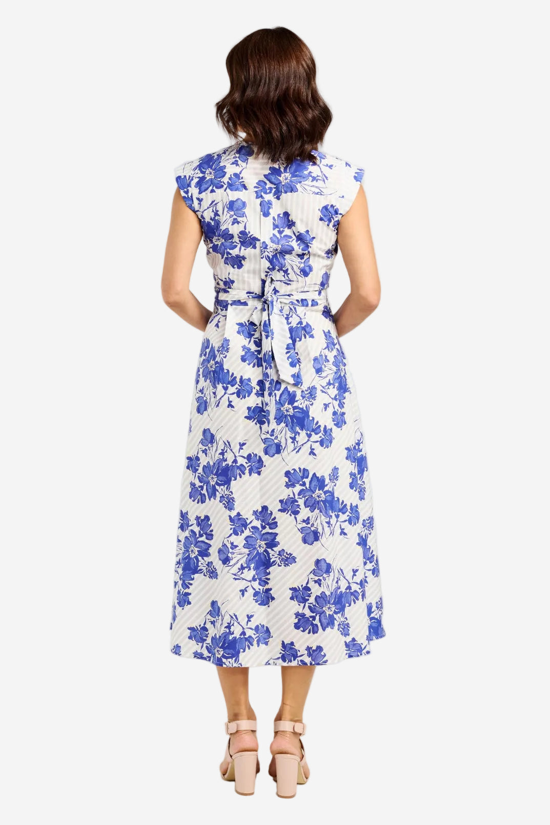 ZAFINA MILA DRESS - SKY BLOOM - THE VOGUE STORE