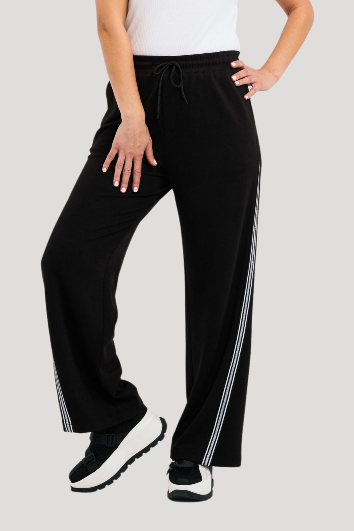 ZAFINA ADELAIDE PANT - BLACK - THE VOGUE STORE
