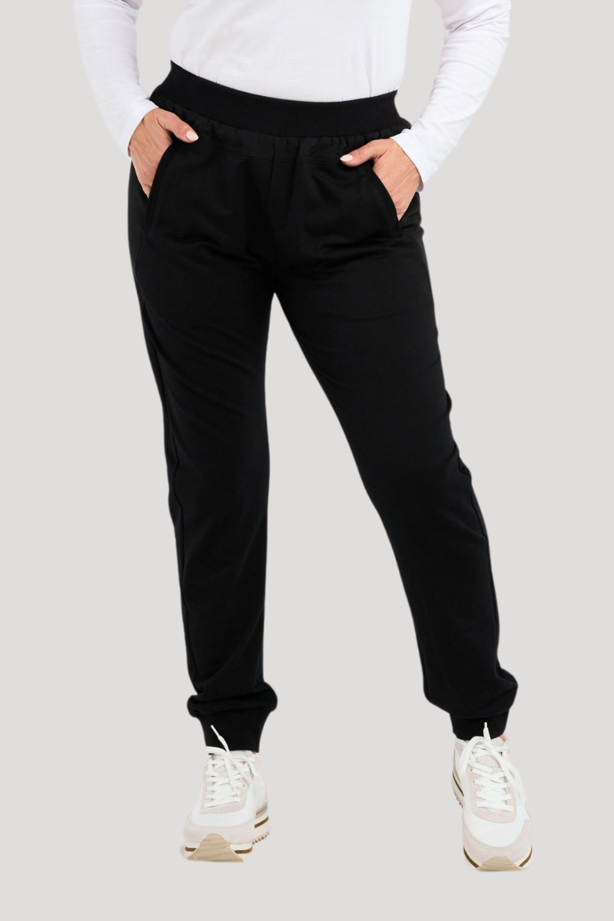 ZAFINA ALICE PANT - BLACK - THE VOGUE STORE