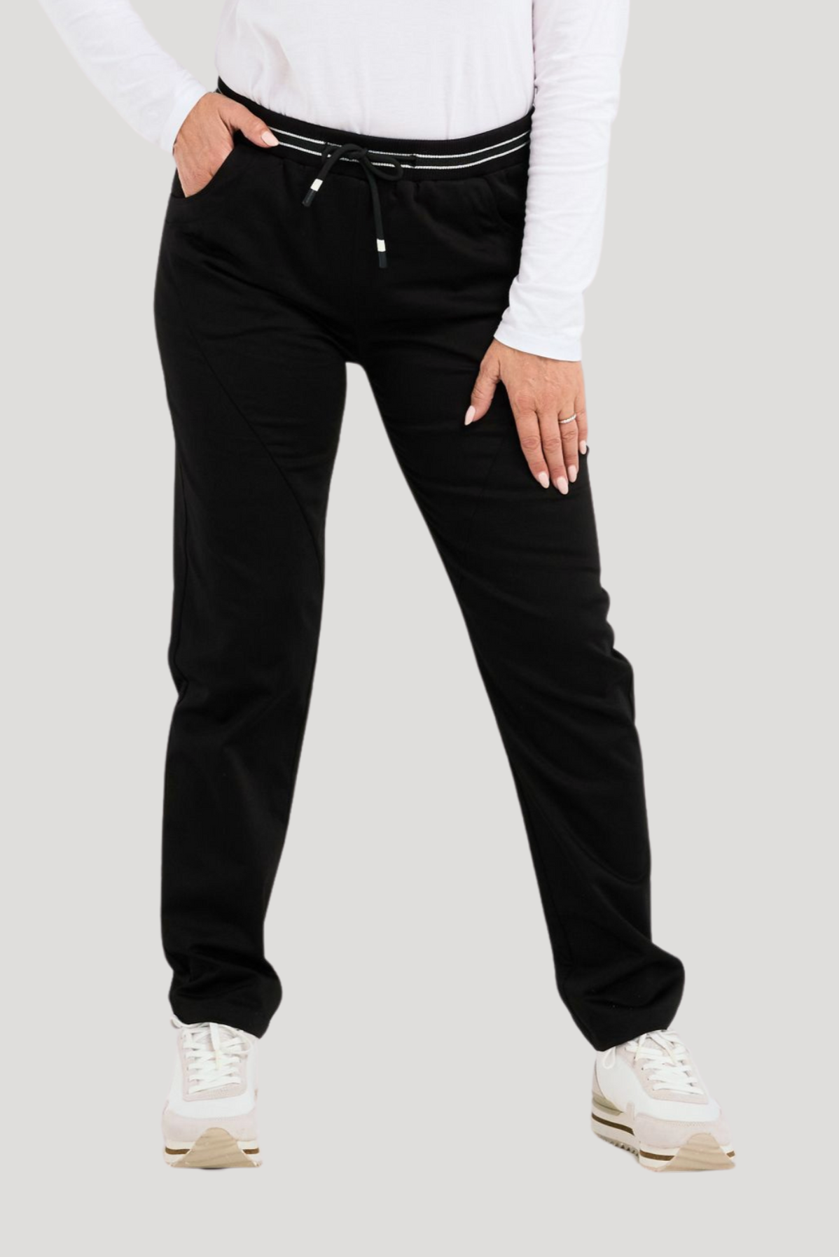 ZAFINA ZURI PANT - BLACK - THE VOGUE STORE