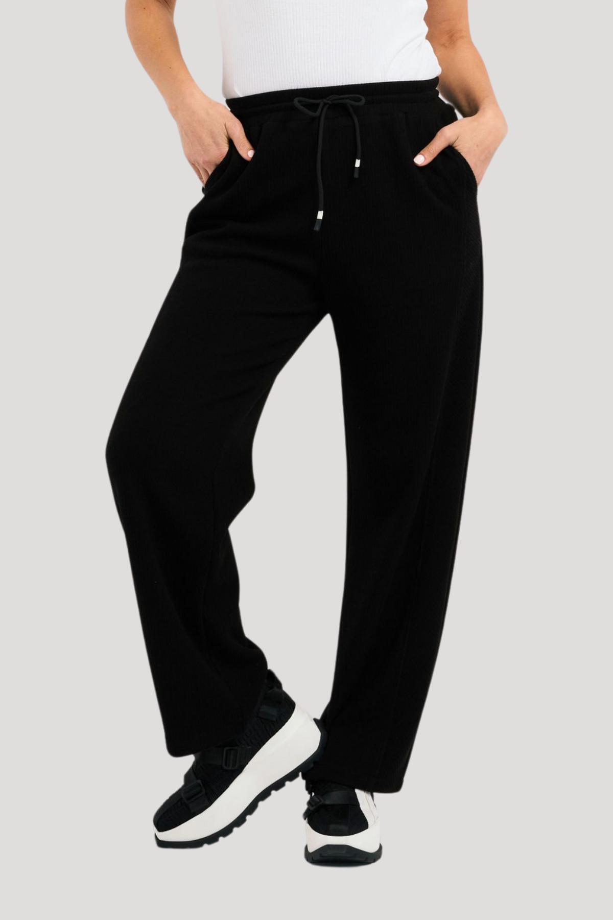 ZAFINA NOVA PANT - BLACK - THE VOGUE STORE