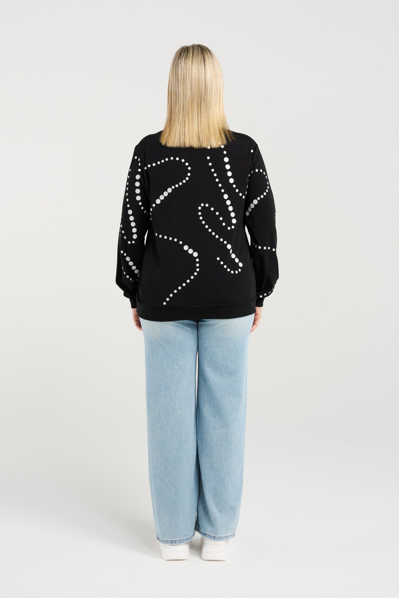 ZAFINA LOUISE JUMPER - BLACK - THE VOGUE STORE
