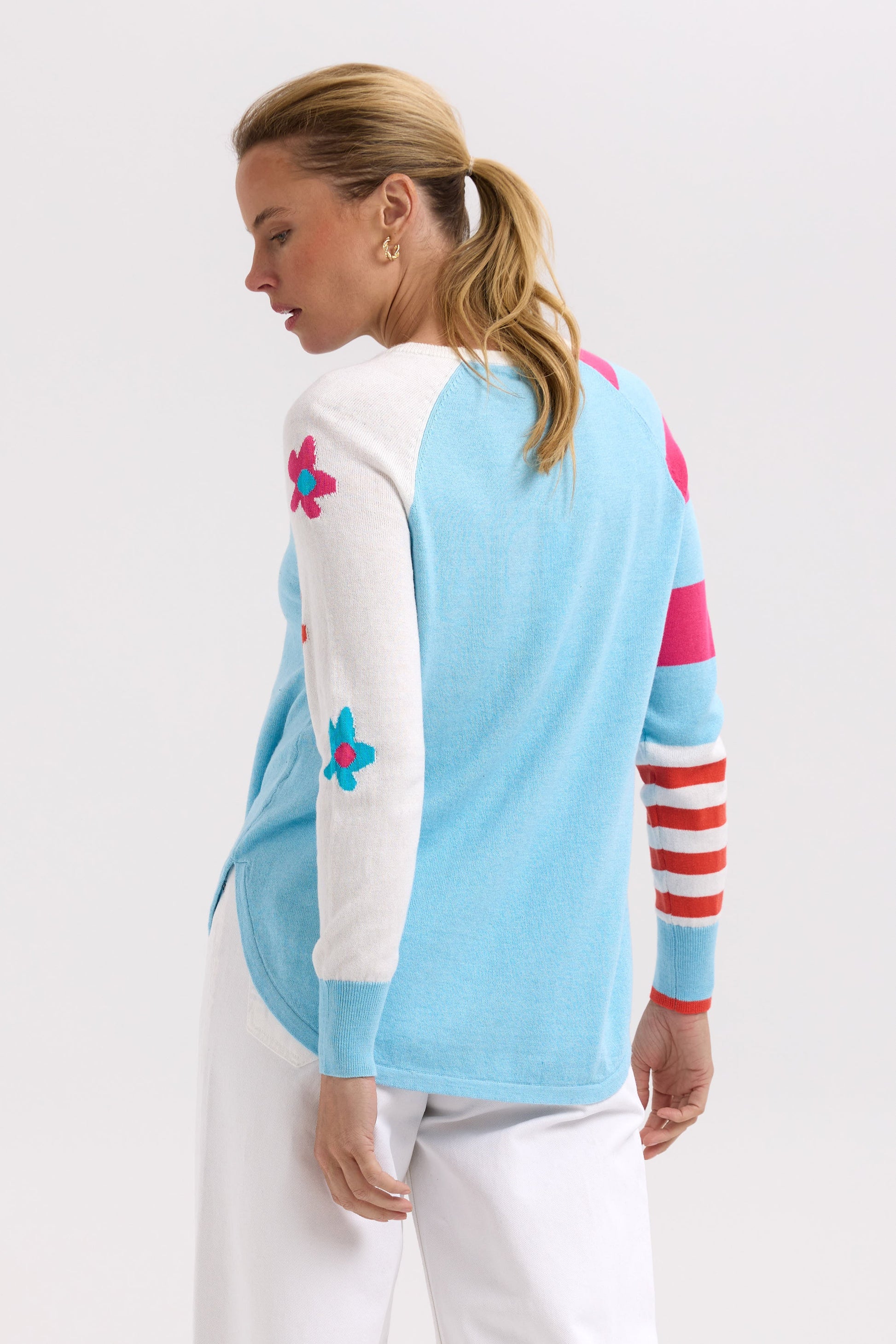 Z&P MY HAPPY JUMPER - AQUA - THE VOGUE STORE