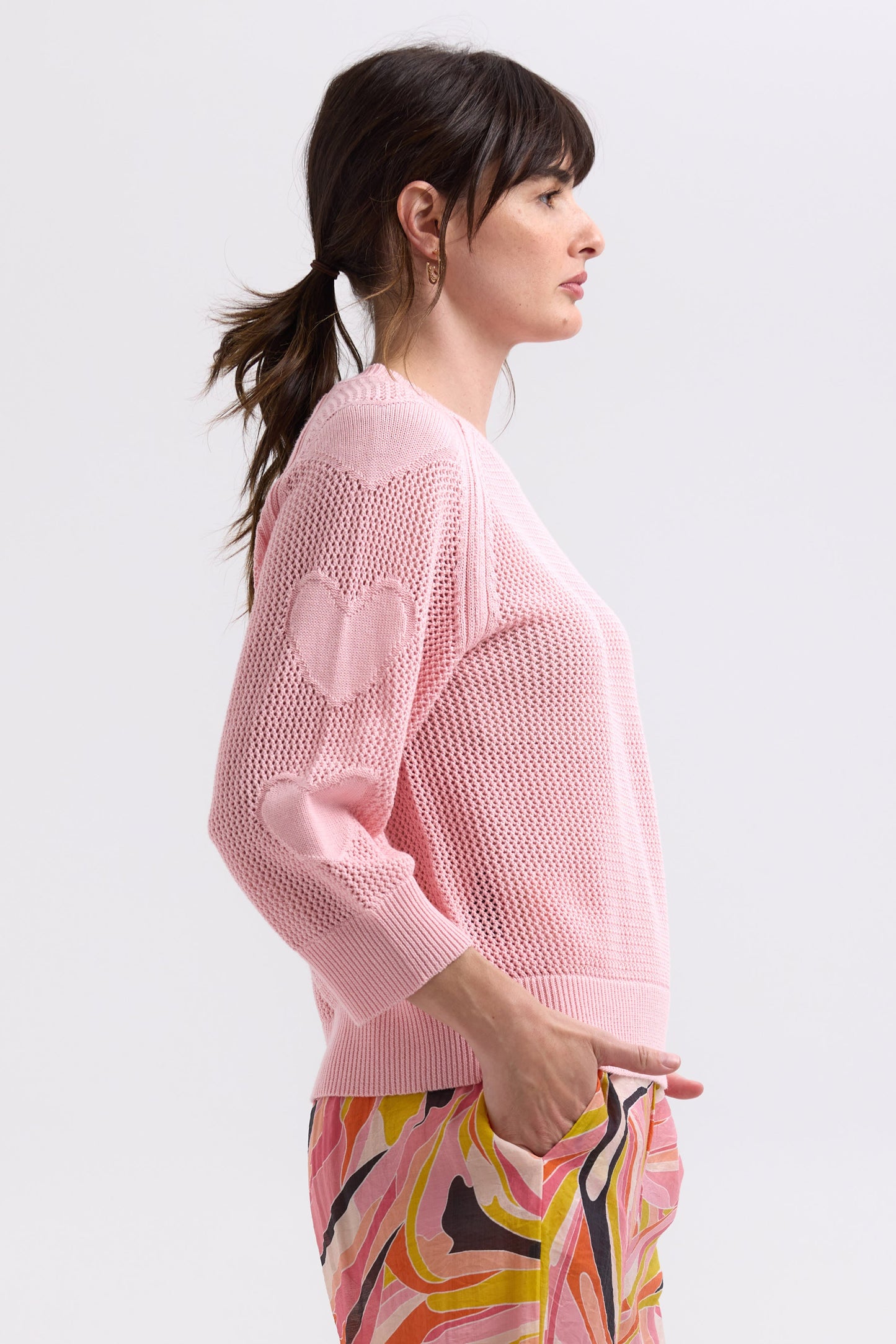 Z&P HEARTS ON MY SLEEVE - PINK - THE VOGUE STORE
