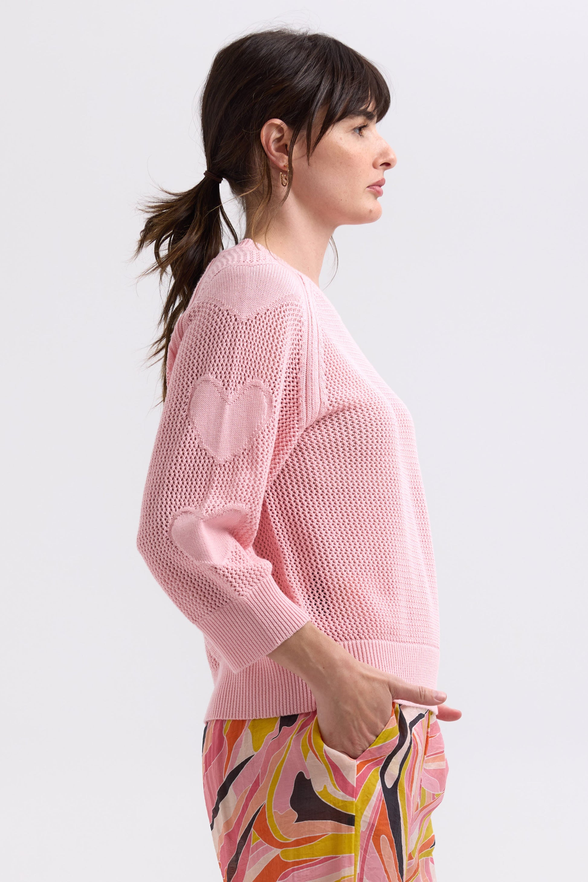 Z&P HEARTS ON MY SLEEVE - PINK - THE VOGUE STORE