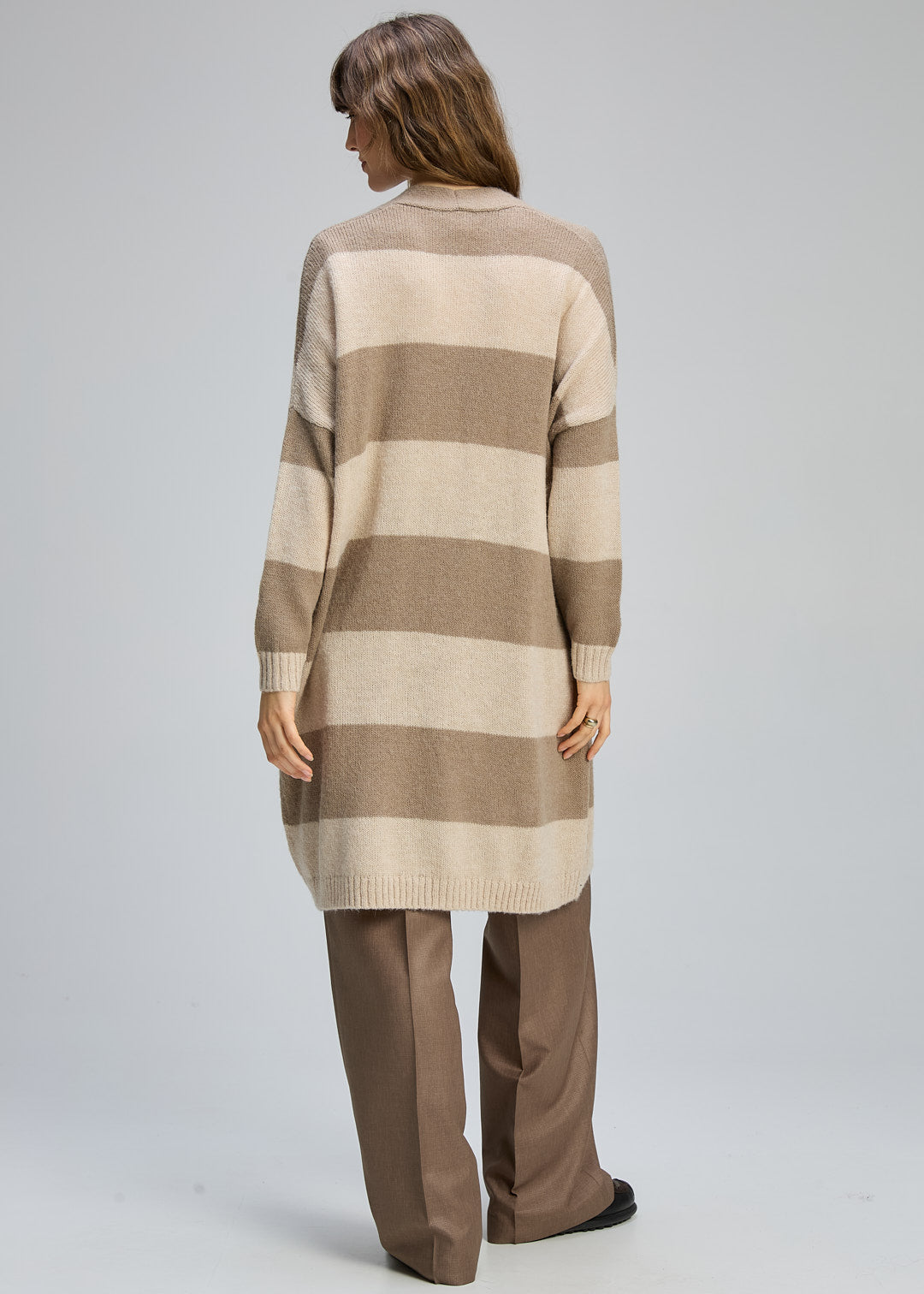 Z&P LL LUXE CARDI - MINK - THE VOGUE STORE