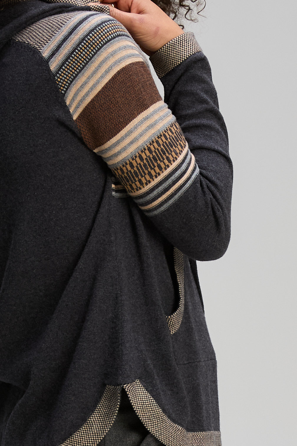 Z&P APRES HOODIE - CHARCOAL - THE VOGUE STORE