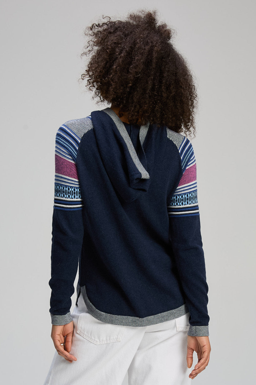 Z&P APRES HOODIE - DARK DENIM - THE VOGUE STORE