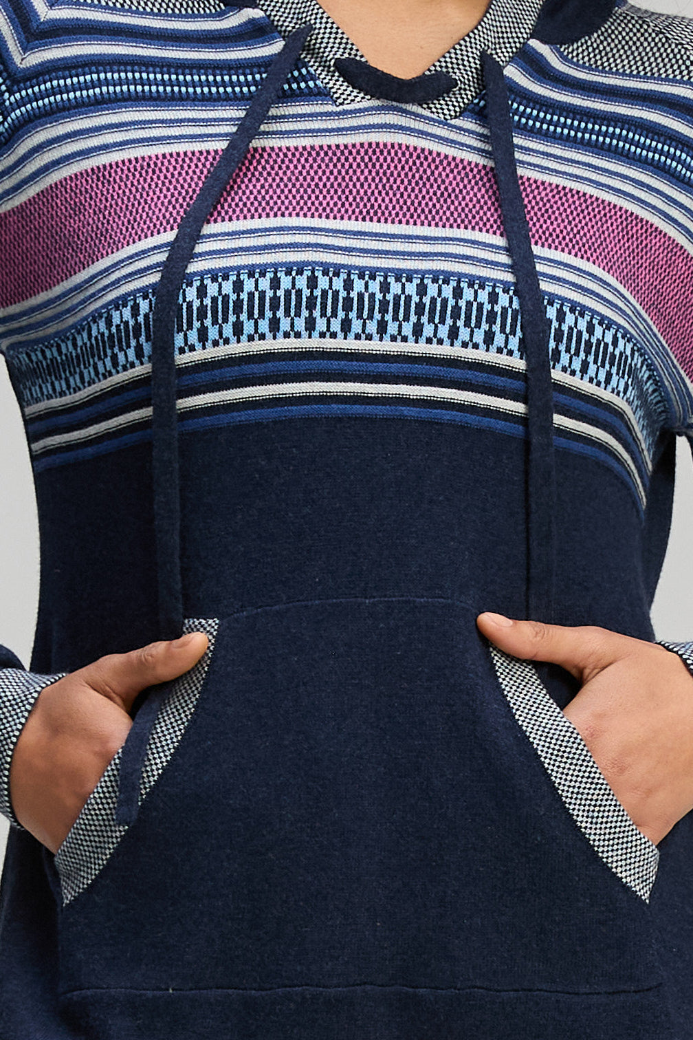 Z&P APRES HOODIE - DARK DENIM - THE VOGUE STORE