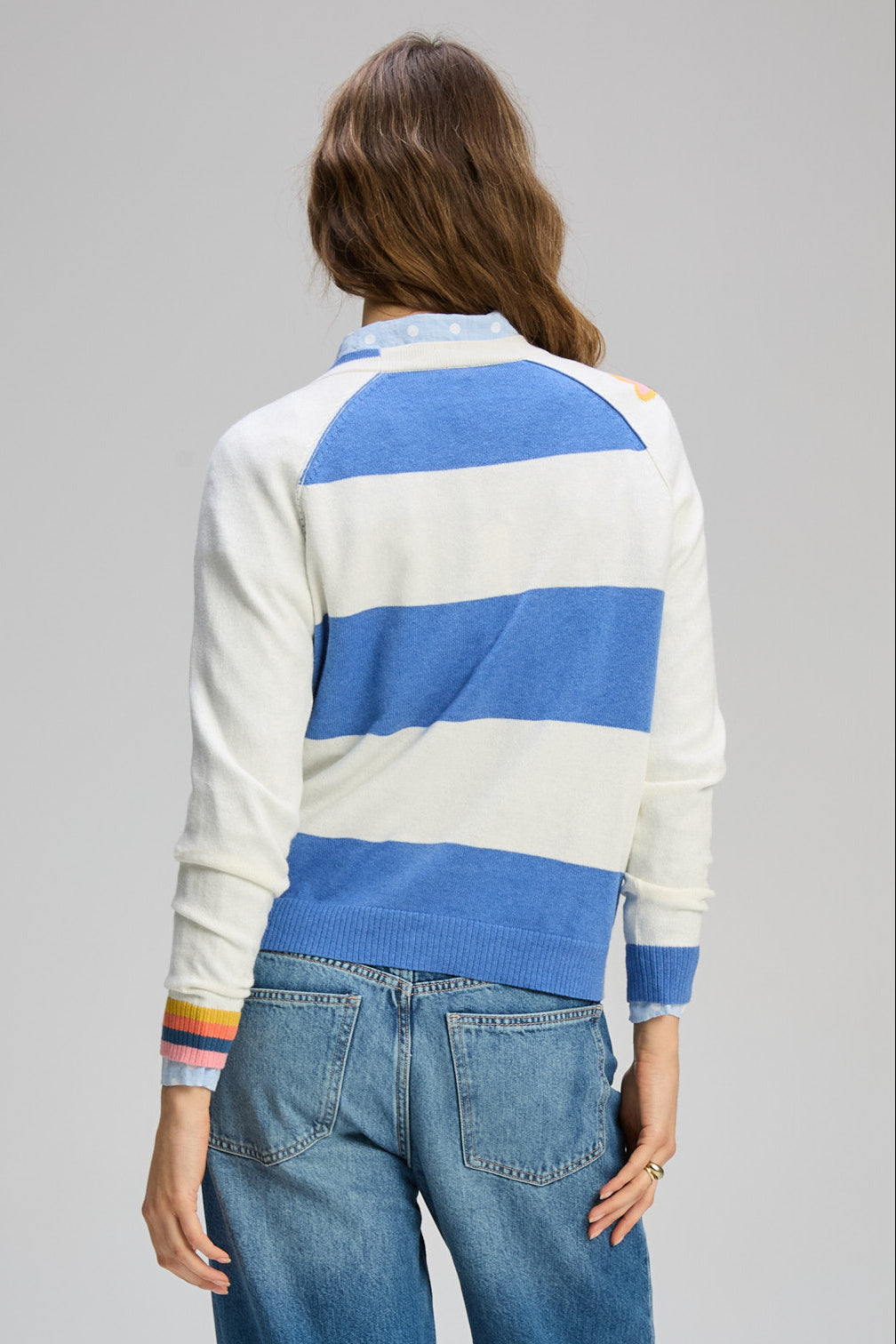 Z&P GOOD ENERGY CARDI - WINTER WHITE - THE VOGUE STORE